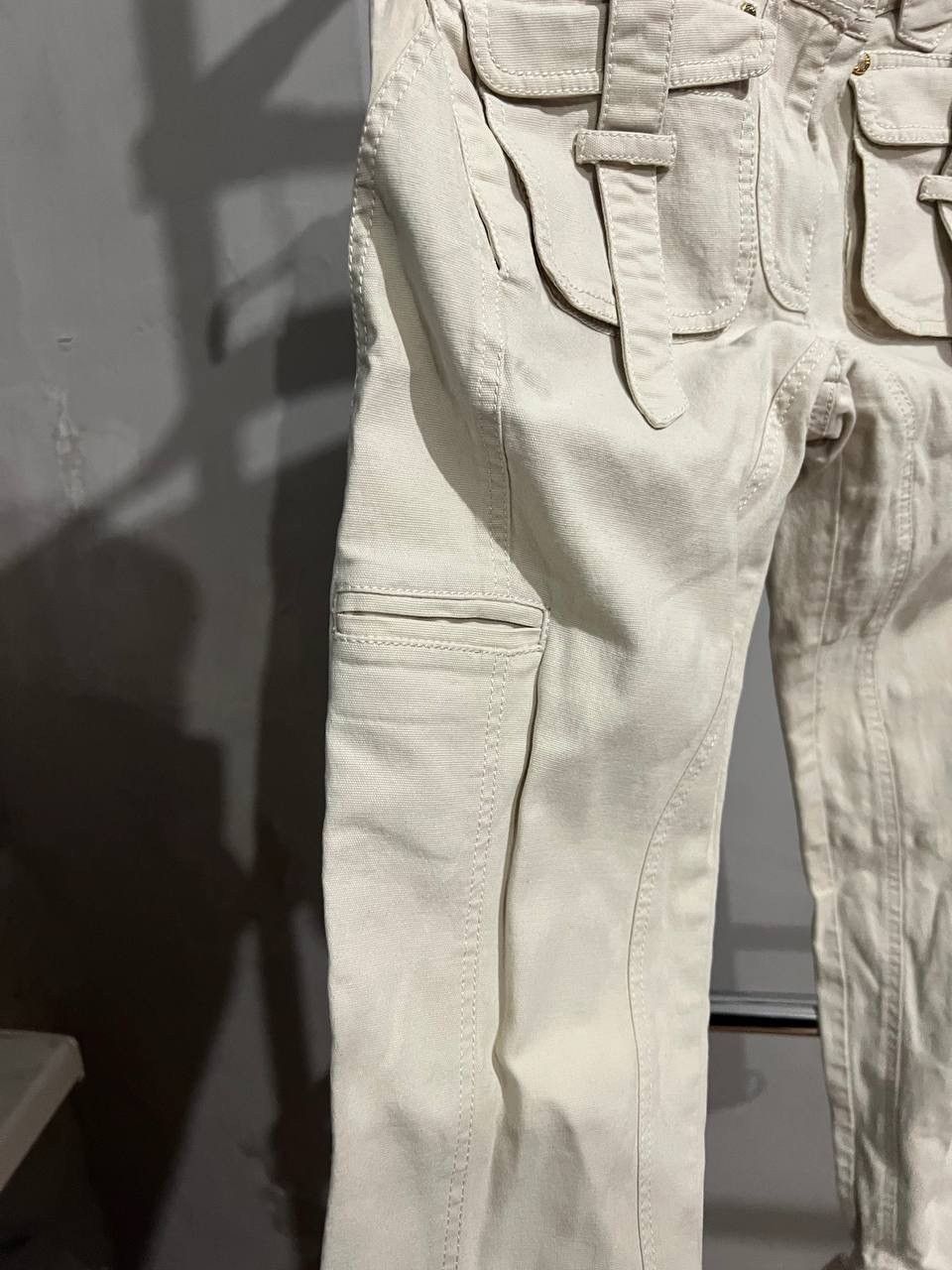 Roberto Cavalli ROBERTO CAVALLI CAPRI LEOPARD EDITION ARCHIVAL CARGO PANTS S Size 32" / US 10 / IT 46 - 6 Thumbnail