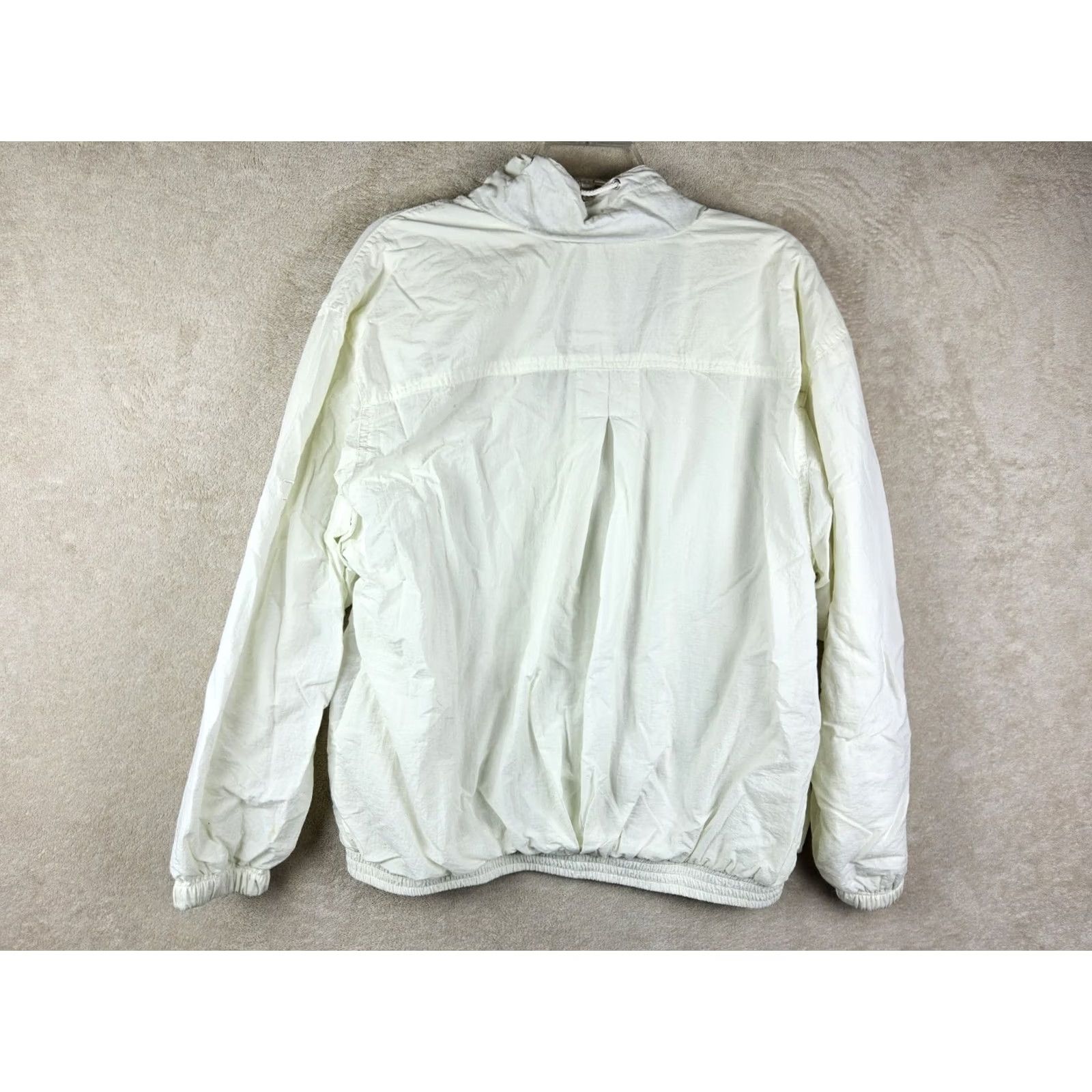 Catalina VINTAGE Catalina Windbreaker Jacket Full Zip 90s Nautical Size M White Womens Size M / US 6-8 / IT 42-44 - 2 Thumbnail