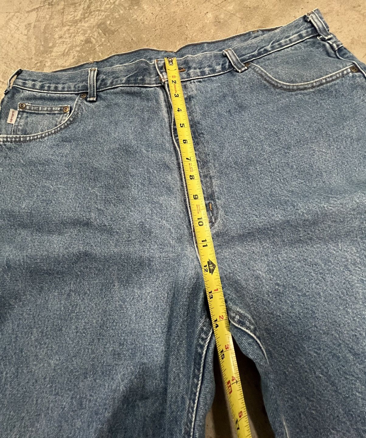 Carhartt × Vintage Carhartt Relaxed fit 42x36 Denim Size US 42 / EU 58 - 6 Thumbnail