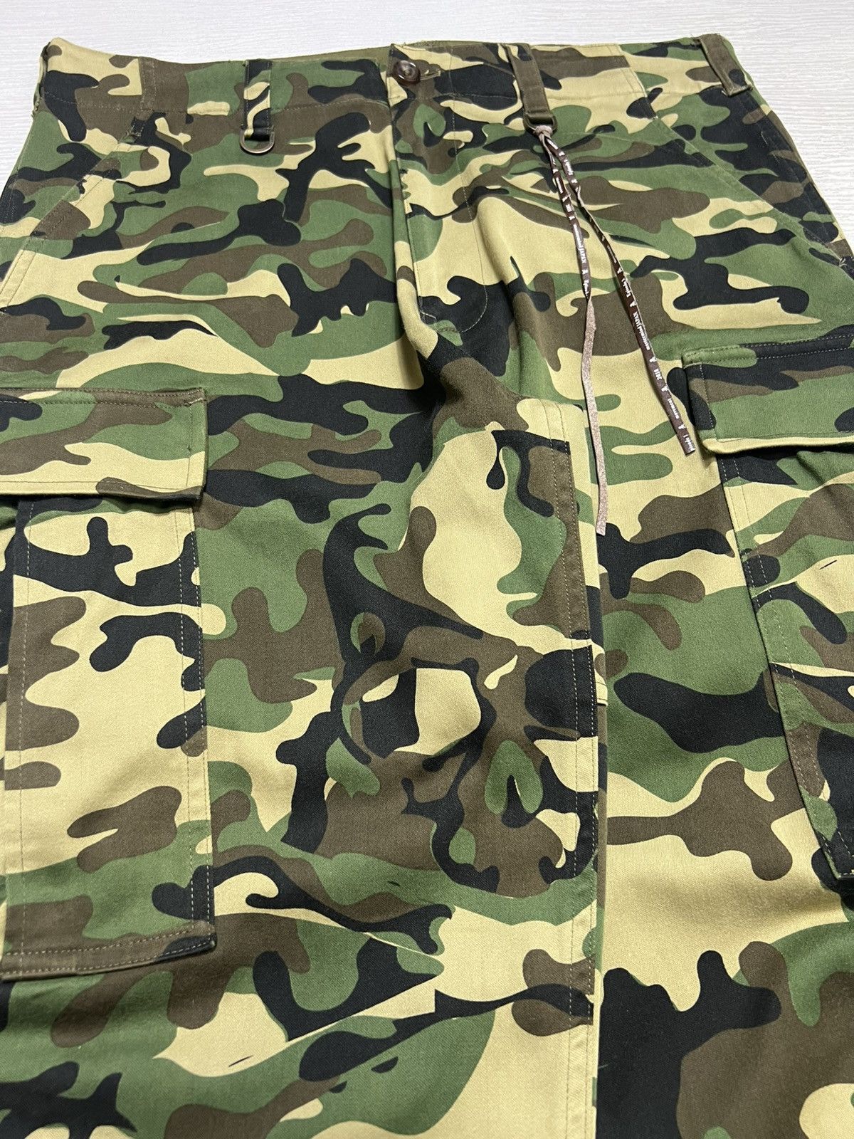 Mastermind Japan Mastermind Japan - Skull Print Camouflaged Cargo Pants Size US 34 / EU 50 - 9 Thumbnail