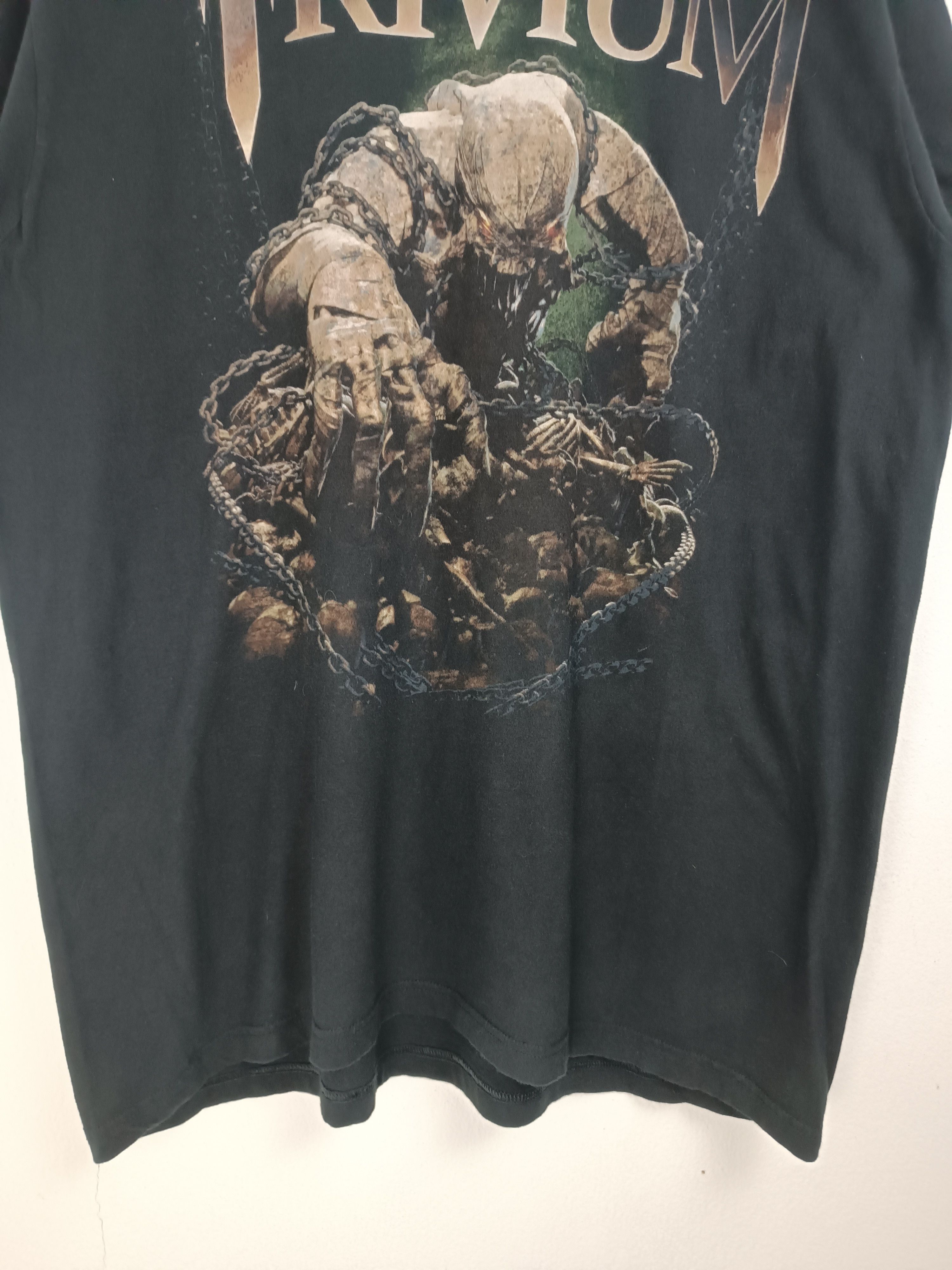 Band Tees VINTAGE Y2K TRIVIUM METAL BAND disturbed as i lay dying Size US XL / EU 56 / 4 - 7 Thumbnail