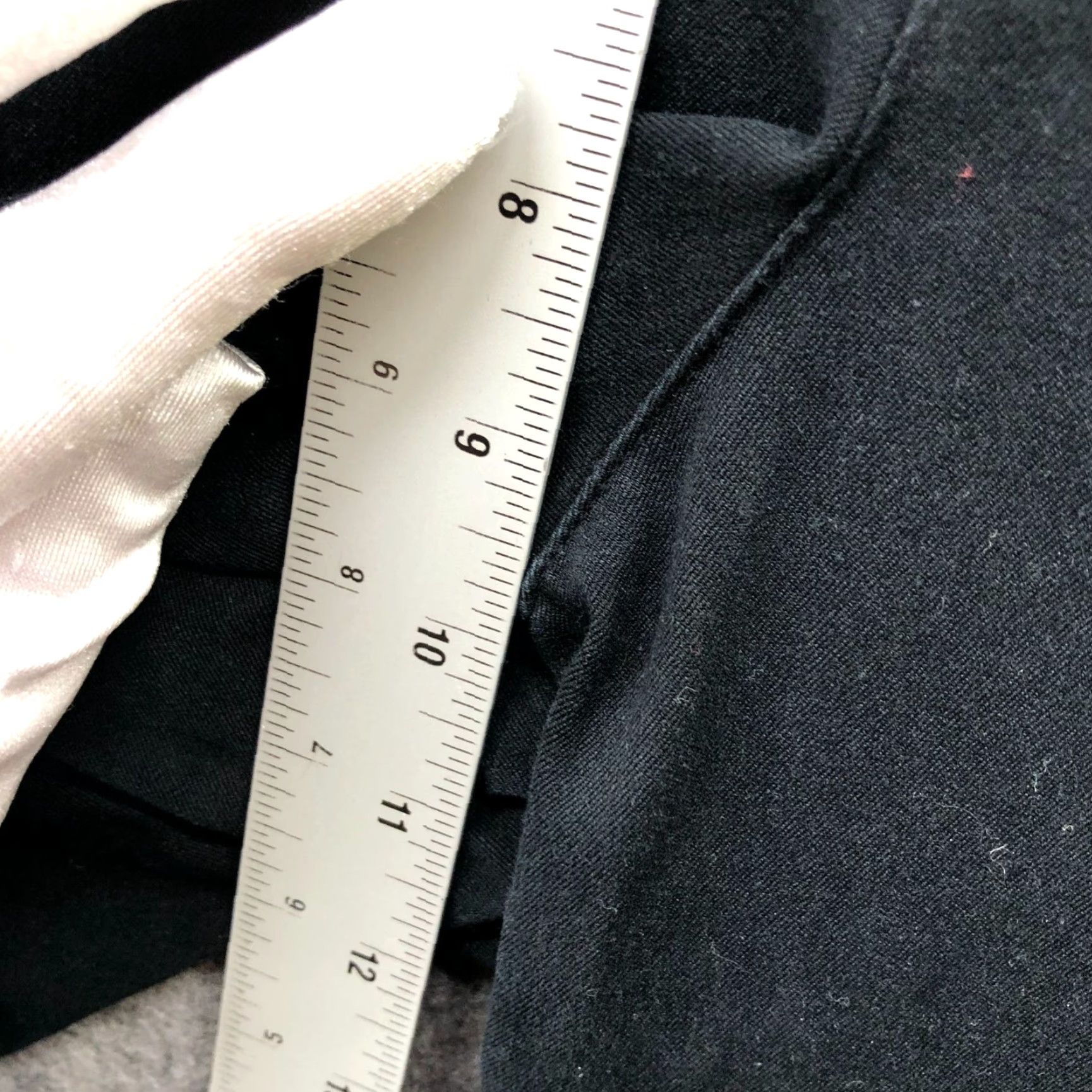 Old Navy VINTAGE? No, Old Navy Pixie High Rise Pants Womens 4 Black Dress Pants Trousers Skinny Size 27" / US 4 / IT 40 - 7 Thumbnail