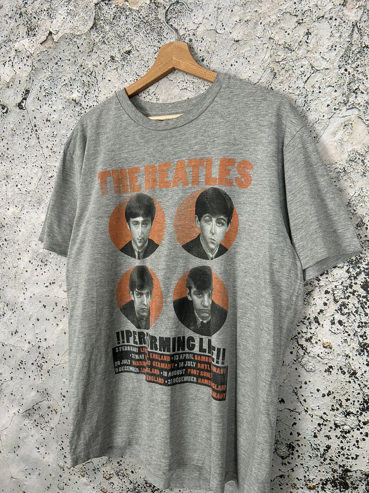 Band Tees The Beatles Rock Band Tee Vintage Graphic Size US L / EU 52-54 / 3 - 2 Thumbnail