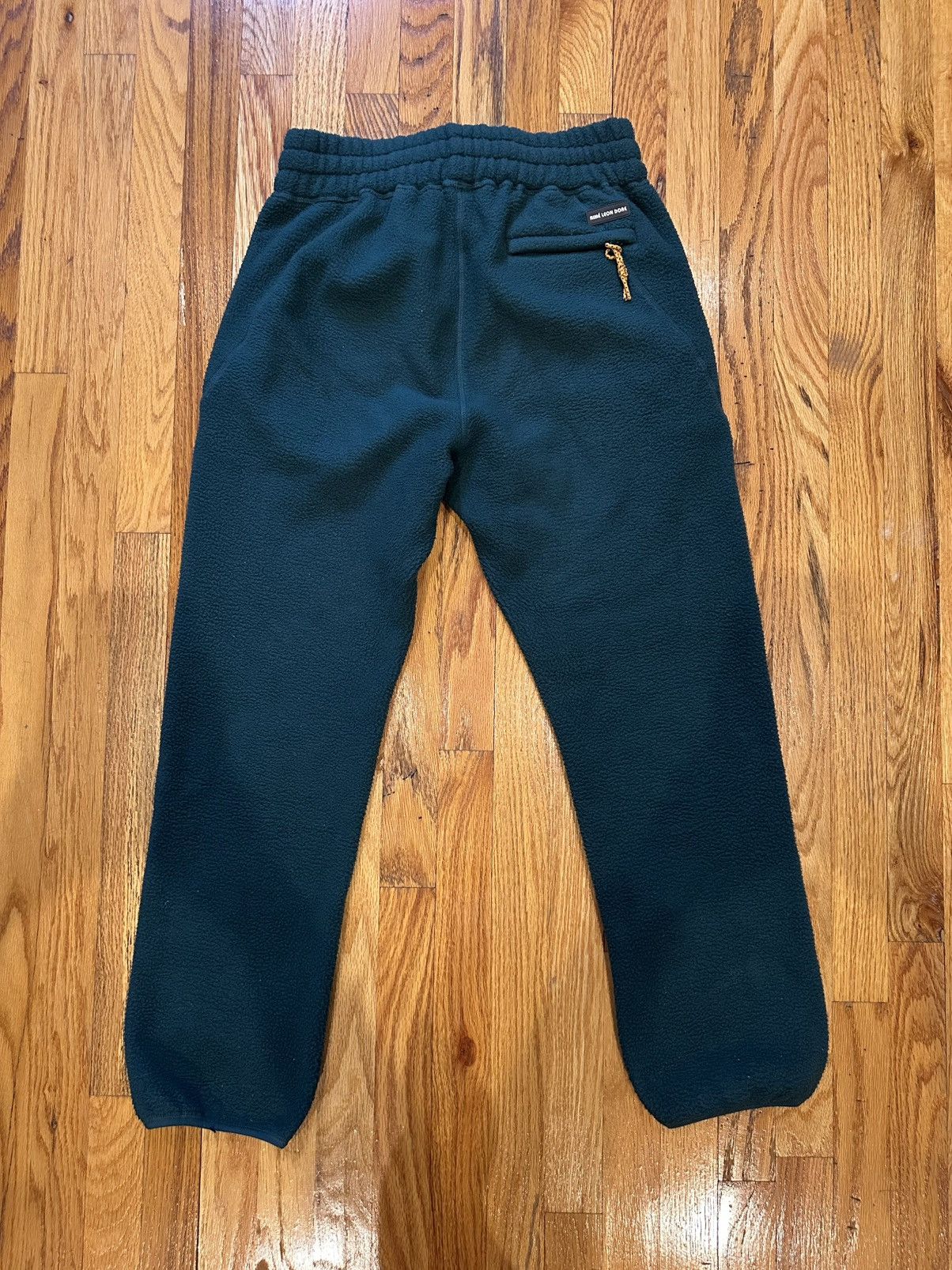 Aime Leon Dore ALD Aime Leon Dore Dark/Forest Green Fleece Pants Size US 29 - 3 Thumbnail