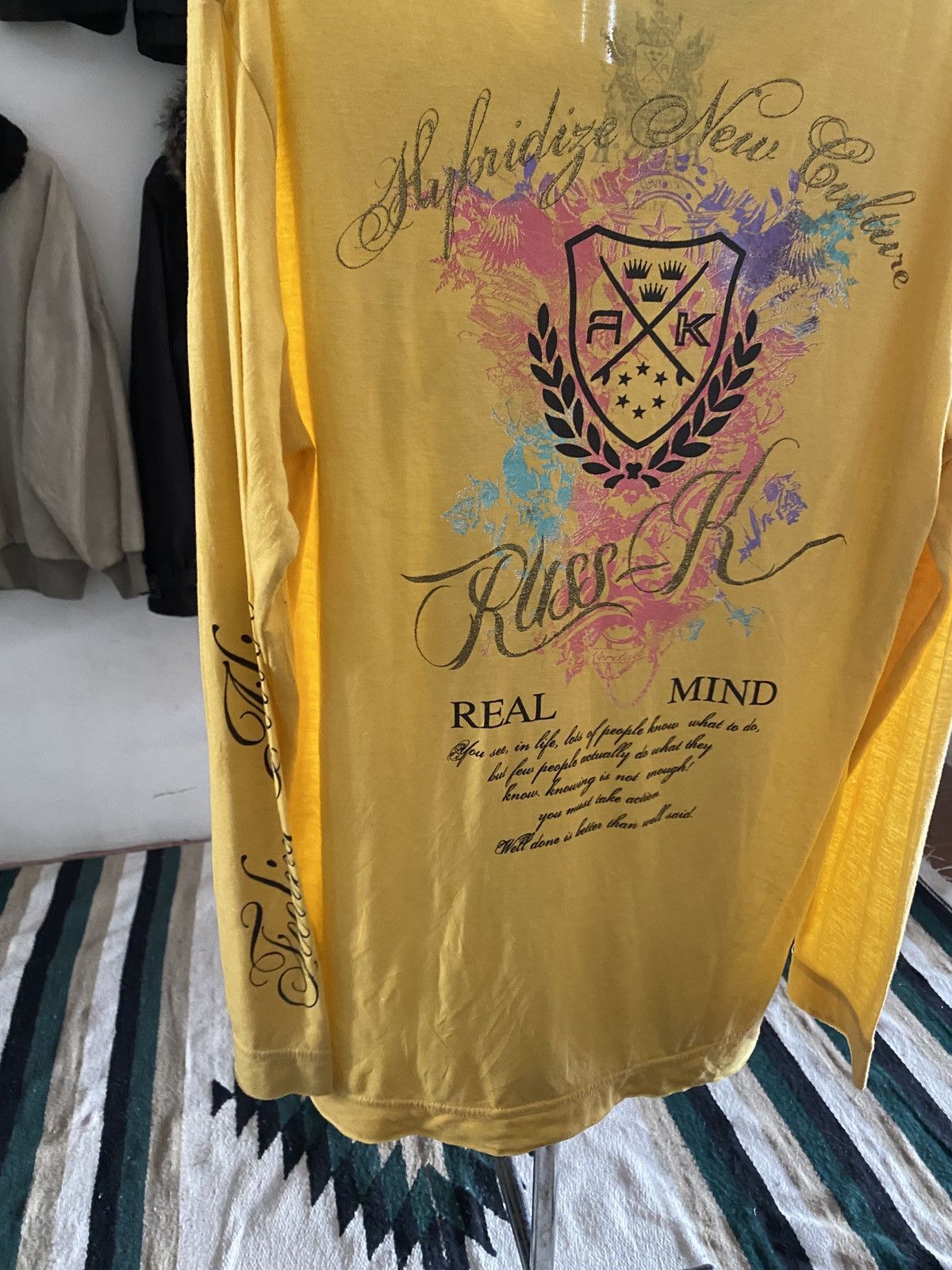 If Six Was Nine Russ.k Hysteric Glamour Style Longslevee Size US XL / EU 56 / 4 - 10 Thumbnail