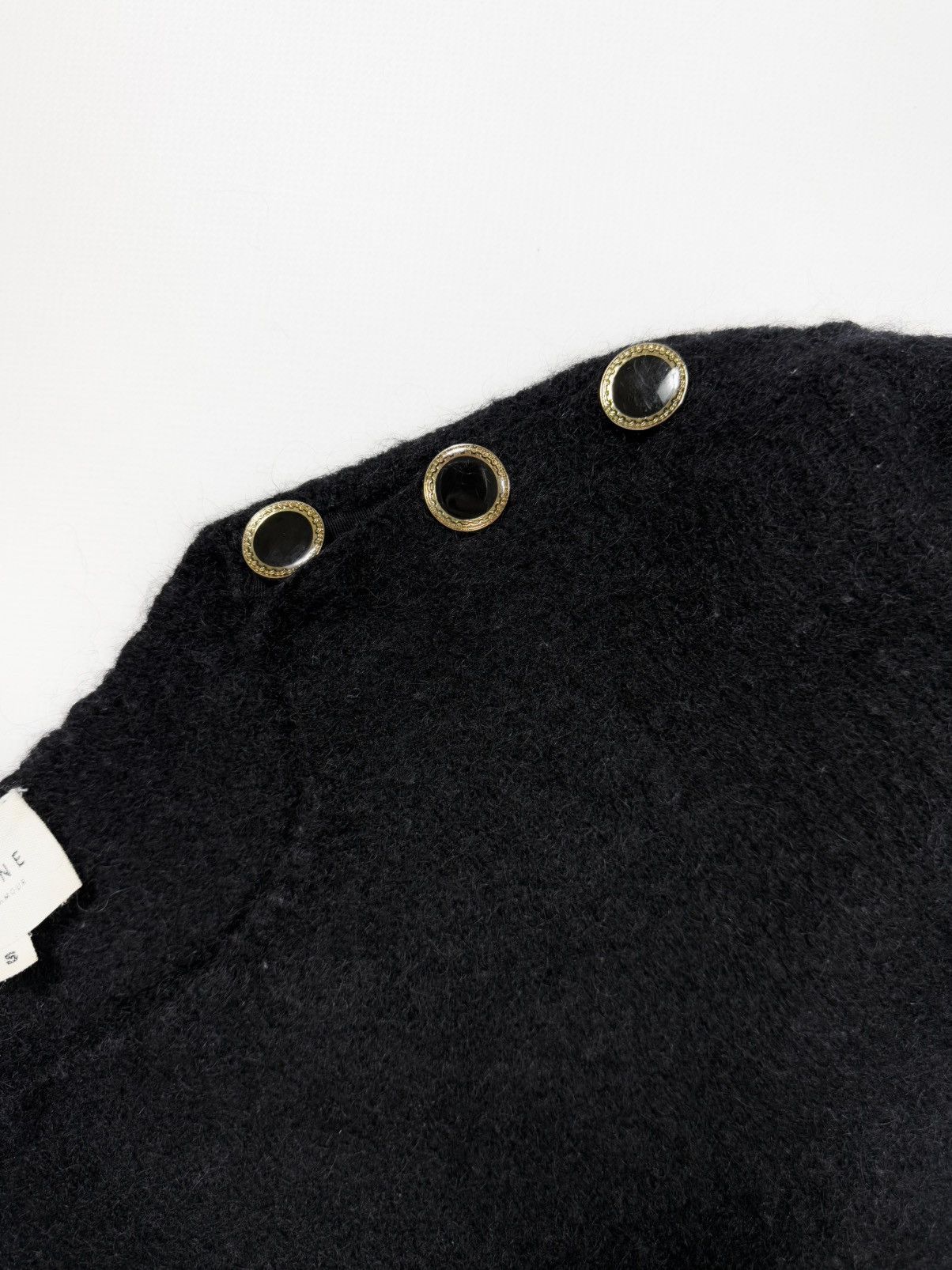 Sezane Sezane Kid Mohair Wool Knit Sweater Size S / US 4 / IT 40 - 5 Thumbnail