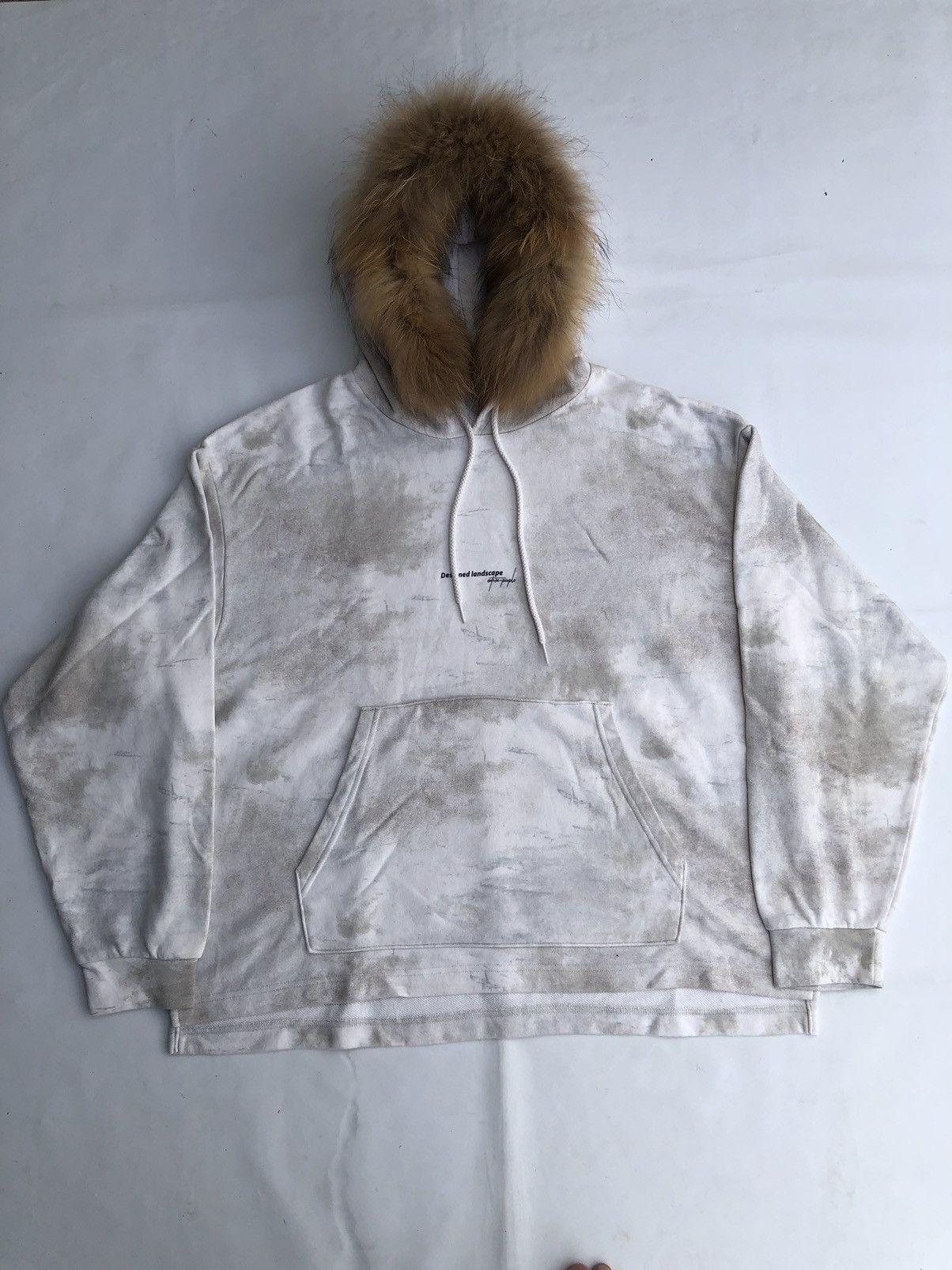 If Six Was Nine × Japanese Brand × Le Grande Bleu (L.G.B.) Japanese Faux Fur Hoodie Ifsixwasnine LGB Style Size US M / EU 48-50 / 2 - 1 Thumbnail