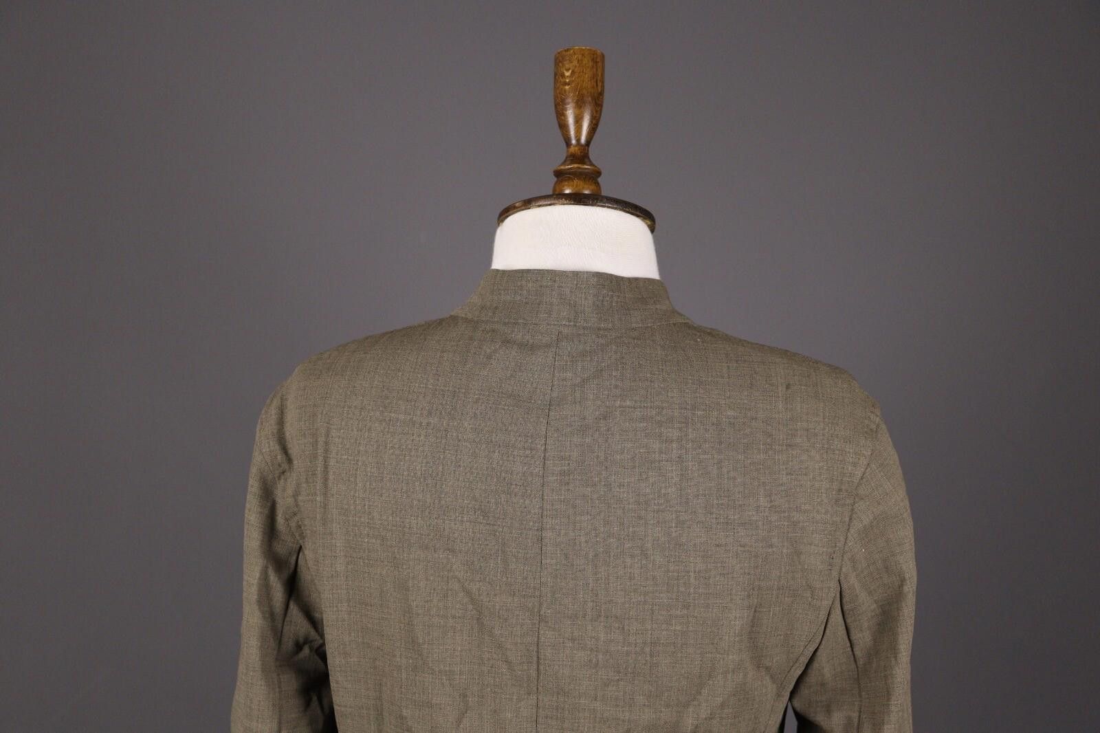 Designer Max Mara Wool Plus Lycra Brown Jacket Size USA 4 GB 8 Size S / US 4 / IT 40 - 6 Thumbnail