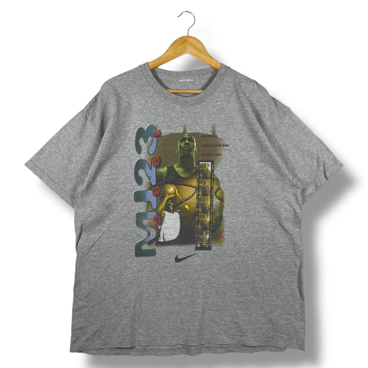 Vintage 90's NIKE Michael Jordan Mvp Graphic Tee Shirt