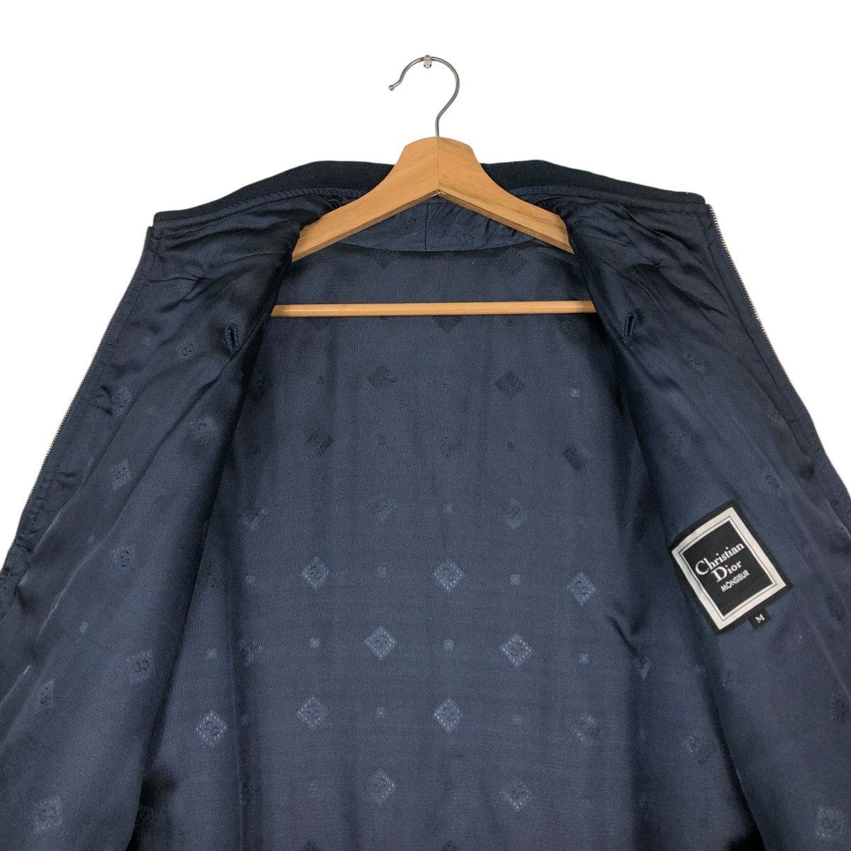 Christian Dior Monsieur 🔥VINTAGE WOOL ZIPPER JACKET CHRISTIAN DIOR MONSIUER Size US M / EU 48-50 / 2 - 16 Thumbnail