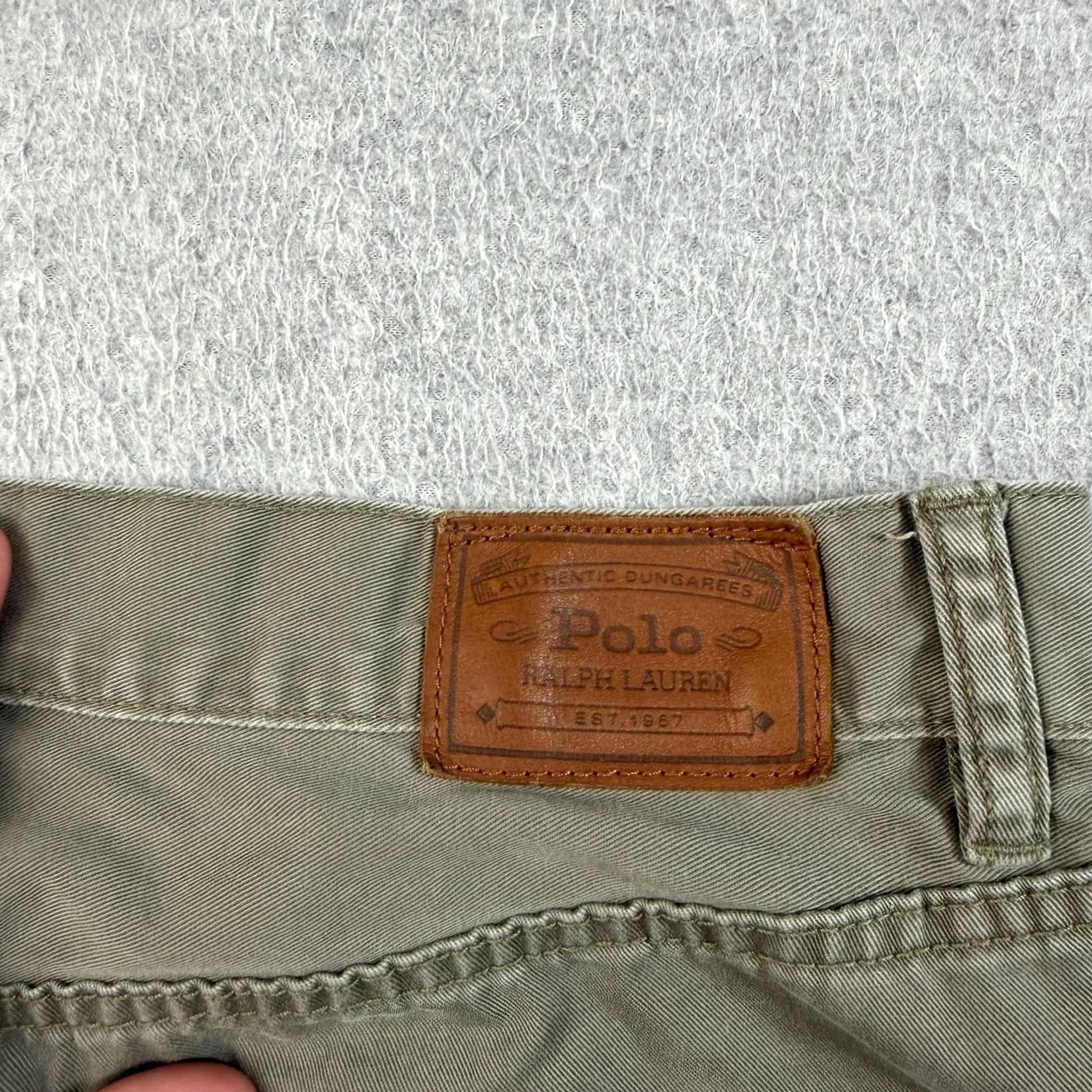 Polo Ralph Lauren VINTAGE Polo Ralph Lauren Jeans Mens 34x34 Green Chino Academia Heritage Quiet Luxury Size US S / EU 44-46 / 1 - 3 Thumbnail