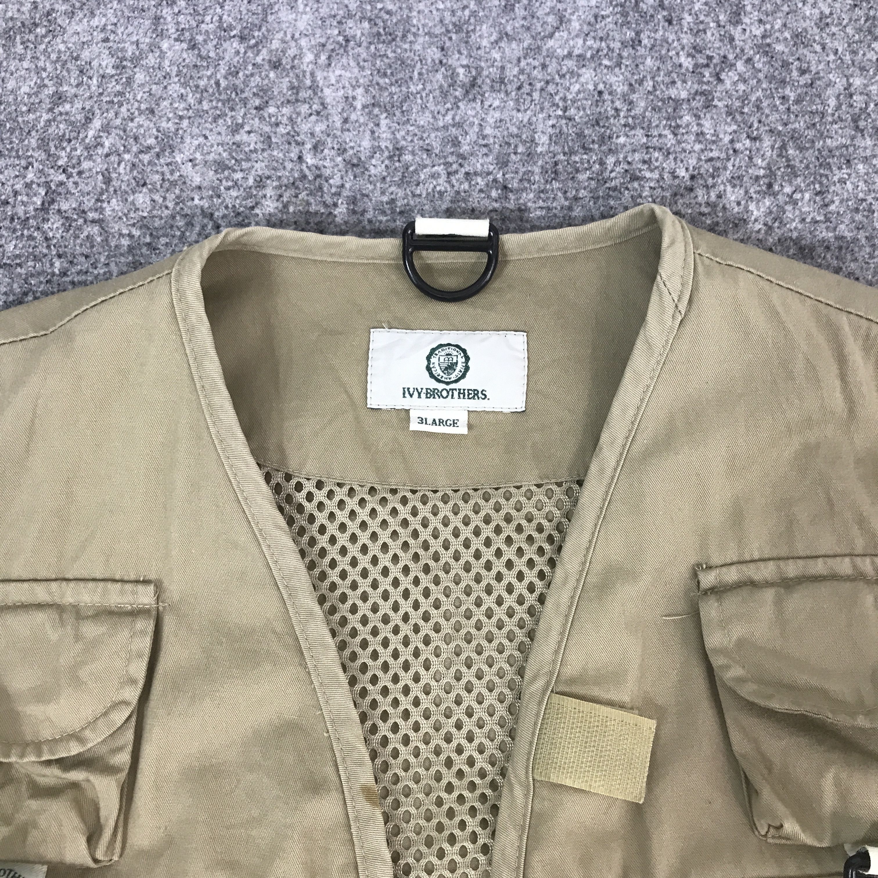 Japanese Brand Vtg ivy brothers Tactical Vest jacket K64B16 Size US L / EU 52-54 / 3 - 7 Thumbnail