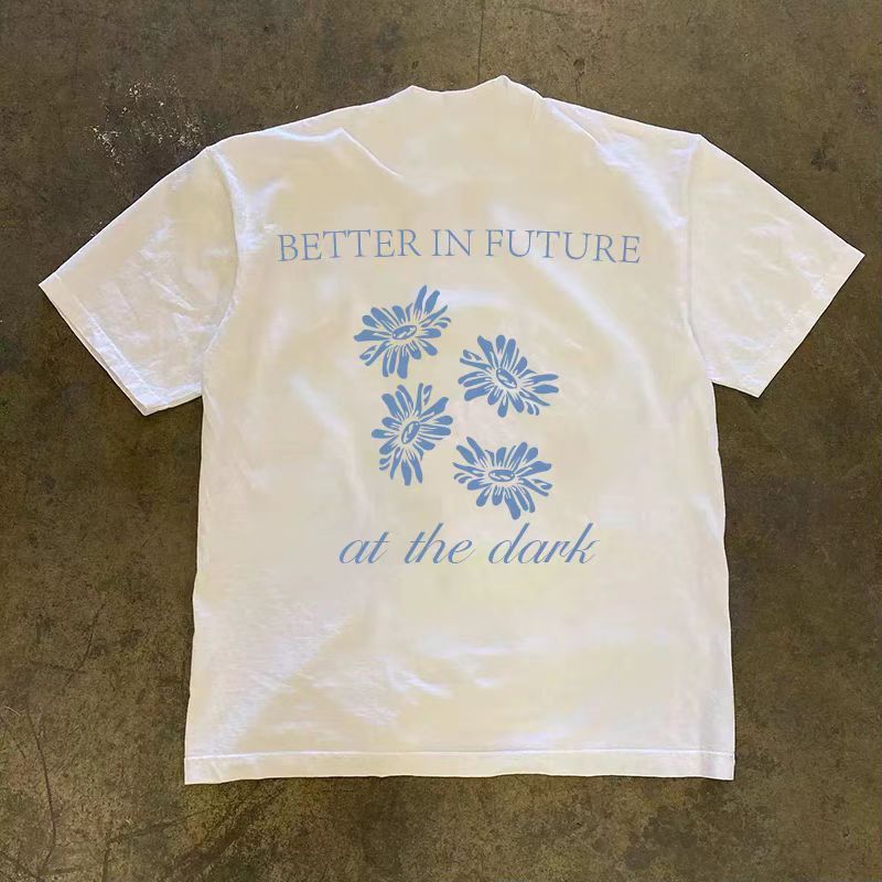 Japanese Brand × Vintage Floral print white casual cotton t-shirt Size US M / EU 48-50 / 2 - 1 Thumbnail