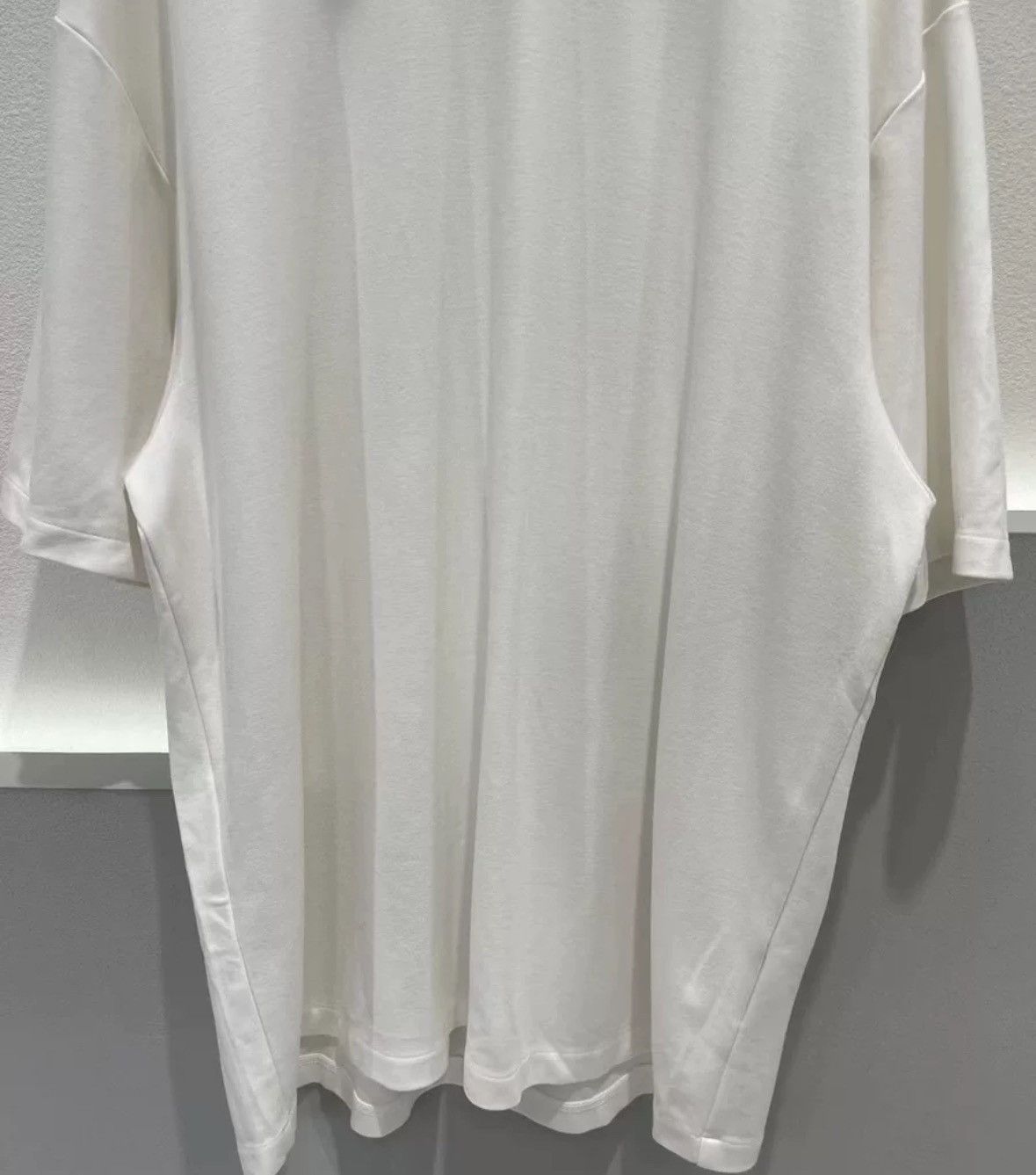 Acne Studios Acne studios collar logo semi high neck short sleeved shirt Size US L / EU 52-54 / 3 - 4 Thumbnail