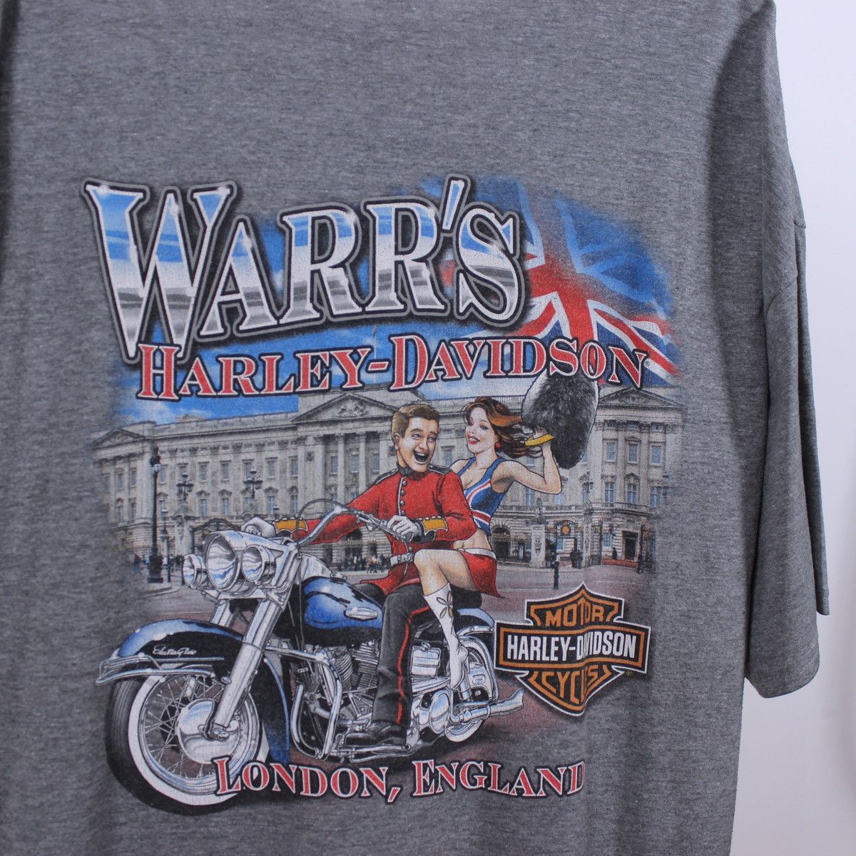 Harley Davidson Vintage Harley-Davidson Short Sleeve T-Shirt Size US XXL / EU 58 / 5 - 7 Thumbnail