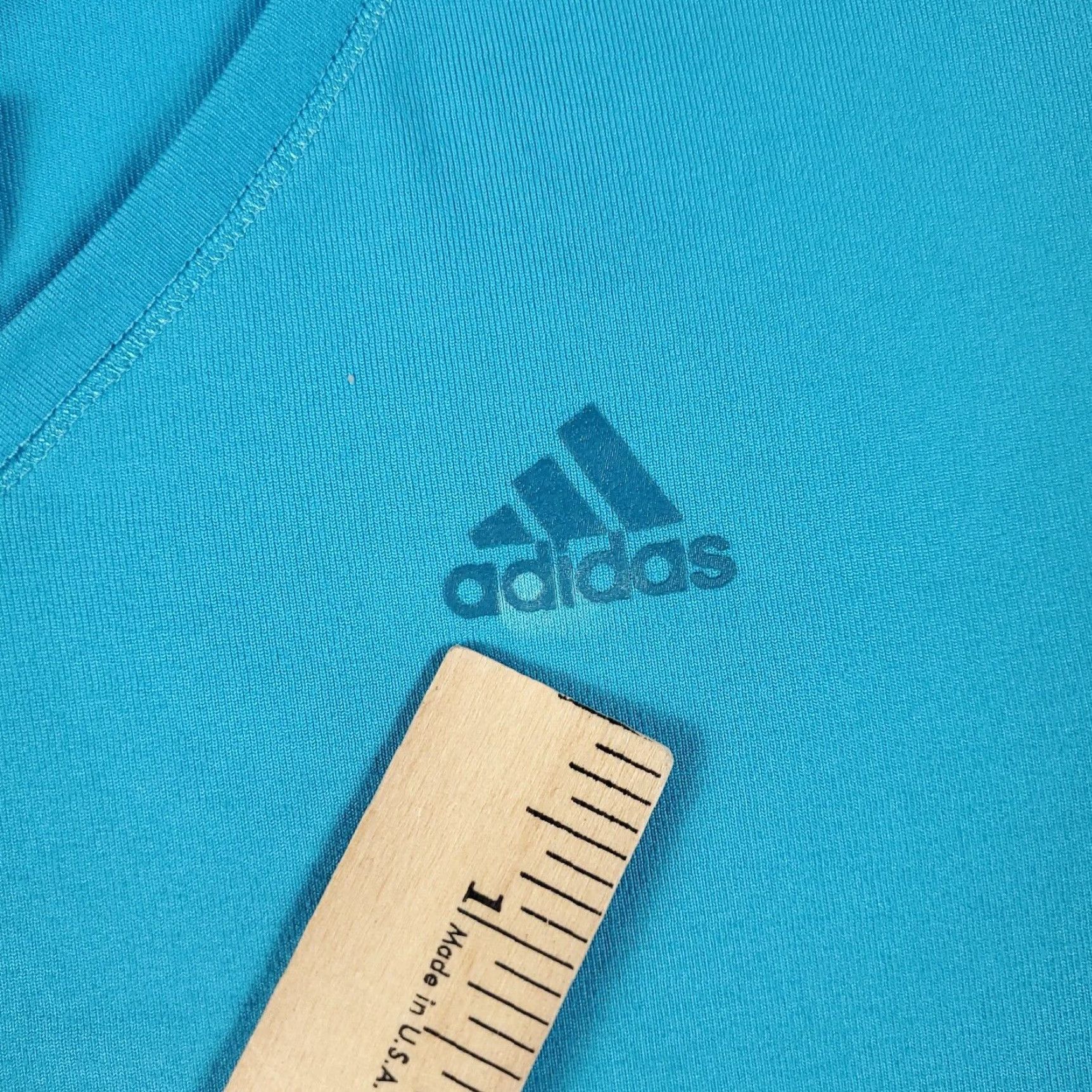 Adidas VINTAGE Adidas Women's T-Shirt Small Blue Casual Cotton Logo 90s Womens Size S / US 4 / IT 40 - 3 Thumbnail