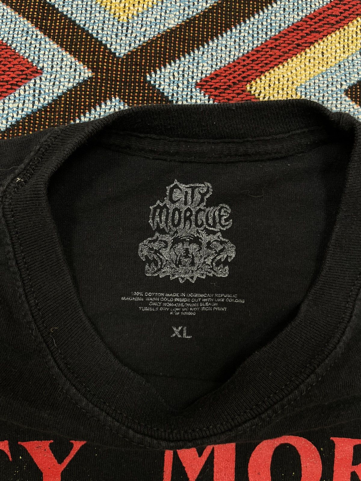 Band Tees × City Morgue City Morgue Bottom Of The Barrel Tour Long Sleeve Size US XL / EU 56 / 4 - 3 Thumbnail