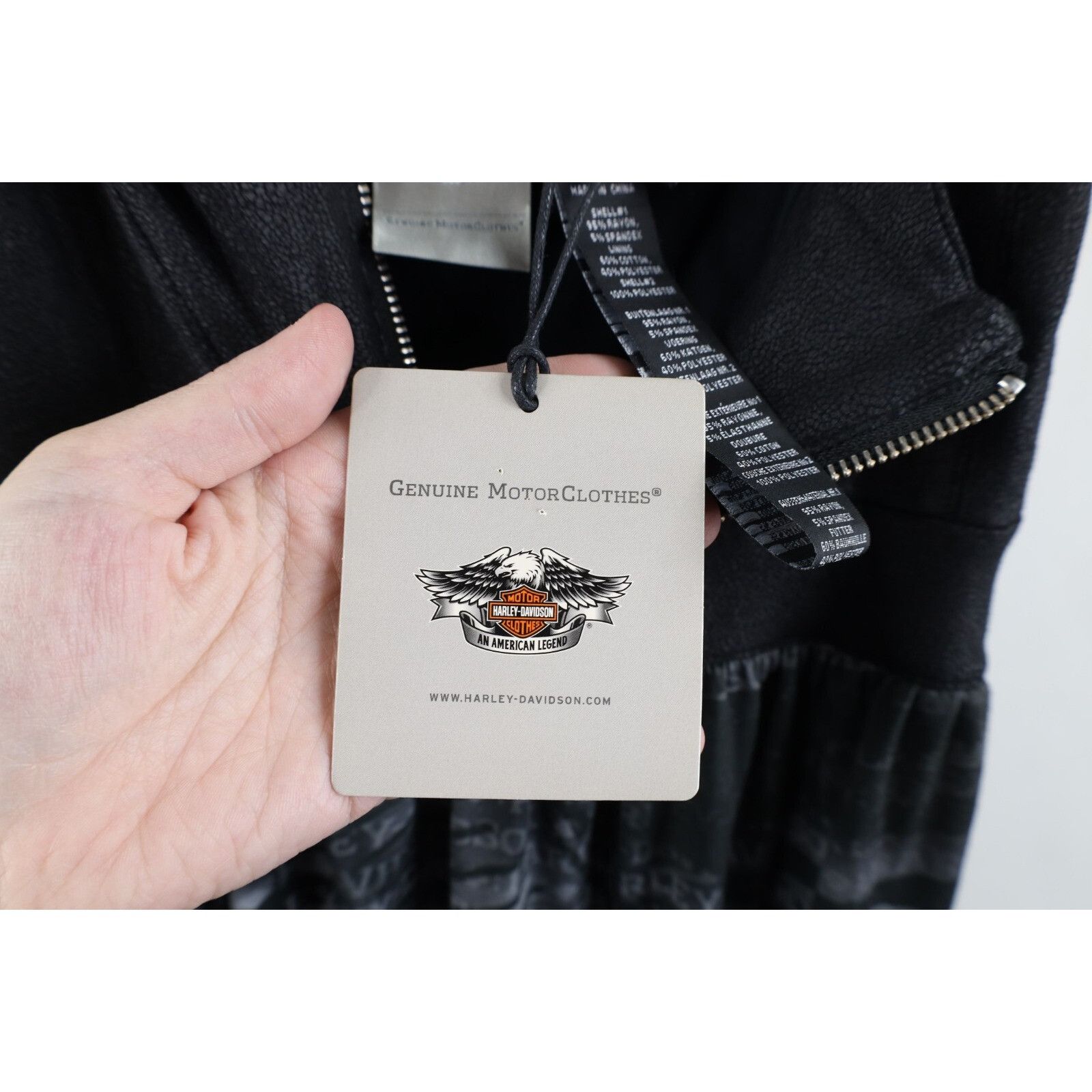 Harley Davidson × Vintage Deadstock Vintage Y2K Harley Davidson Rockabilly Dress Size L / US 10 / IT 46 - 7 Thumbnail