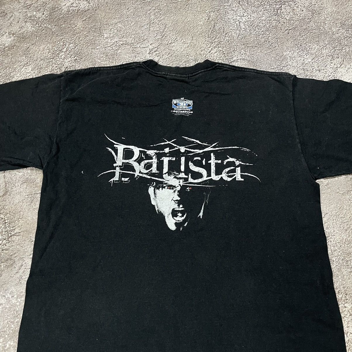 Vintage Vintage Y2K Batista WWE Graphic Tee Grunge Streetwear Boxy L Size US L / EU 52-54 / 3 - 3 Thumbnail