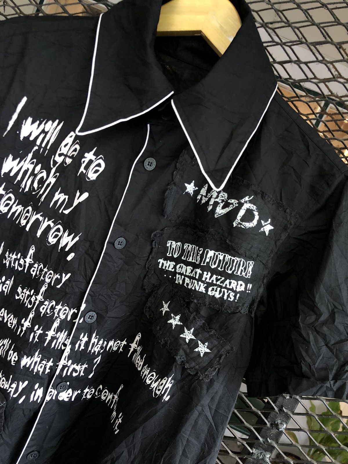 Japanese Brand JAPANESE MAD PUNK SEDITIONARIES PUNK STYLE Size US L / EU 52-54 / 3 - 5 Thumbnail