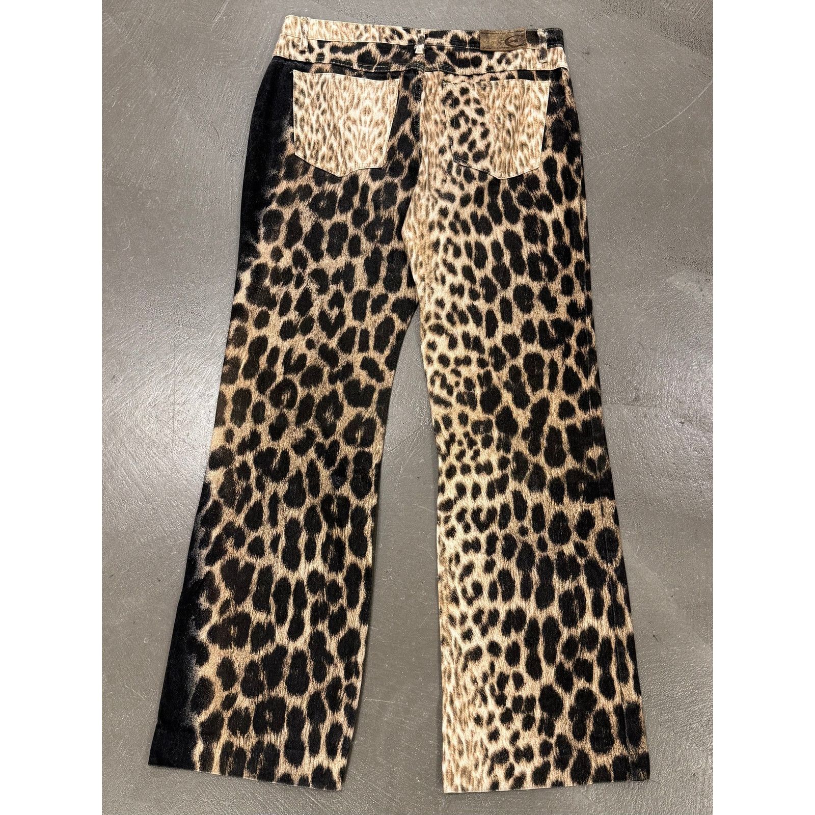 Roberto Cavalli 2000S Cavalli leopard print pants Size 29" - 2 Thumbnail