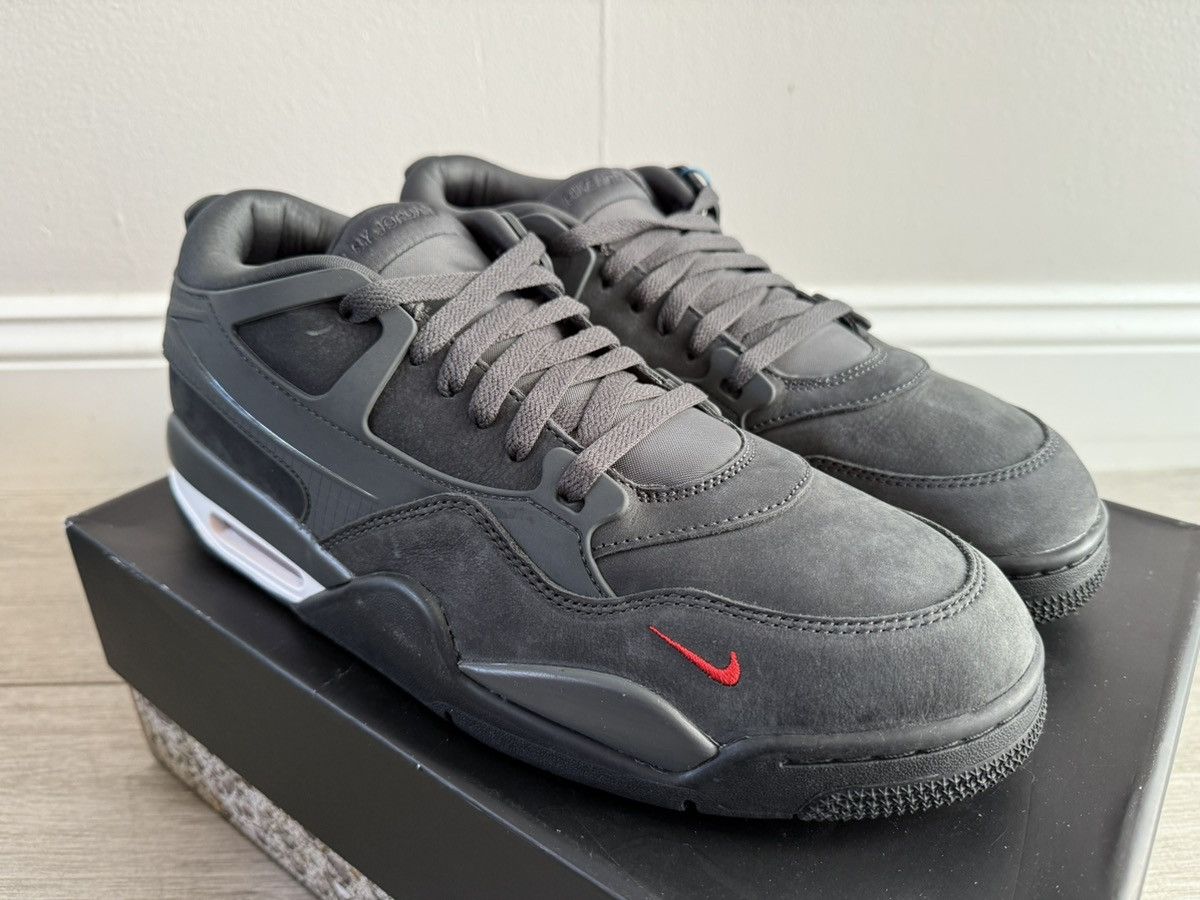 Jordan Brand Nigel Sylvester Jordan 4 RM Driveway Grey Anthracite Red 12 Size US 12 / EU 45 - 4 Thumbnail