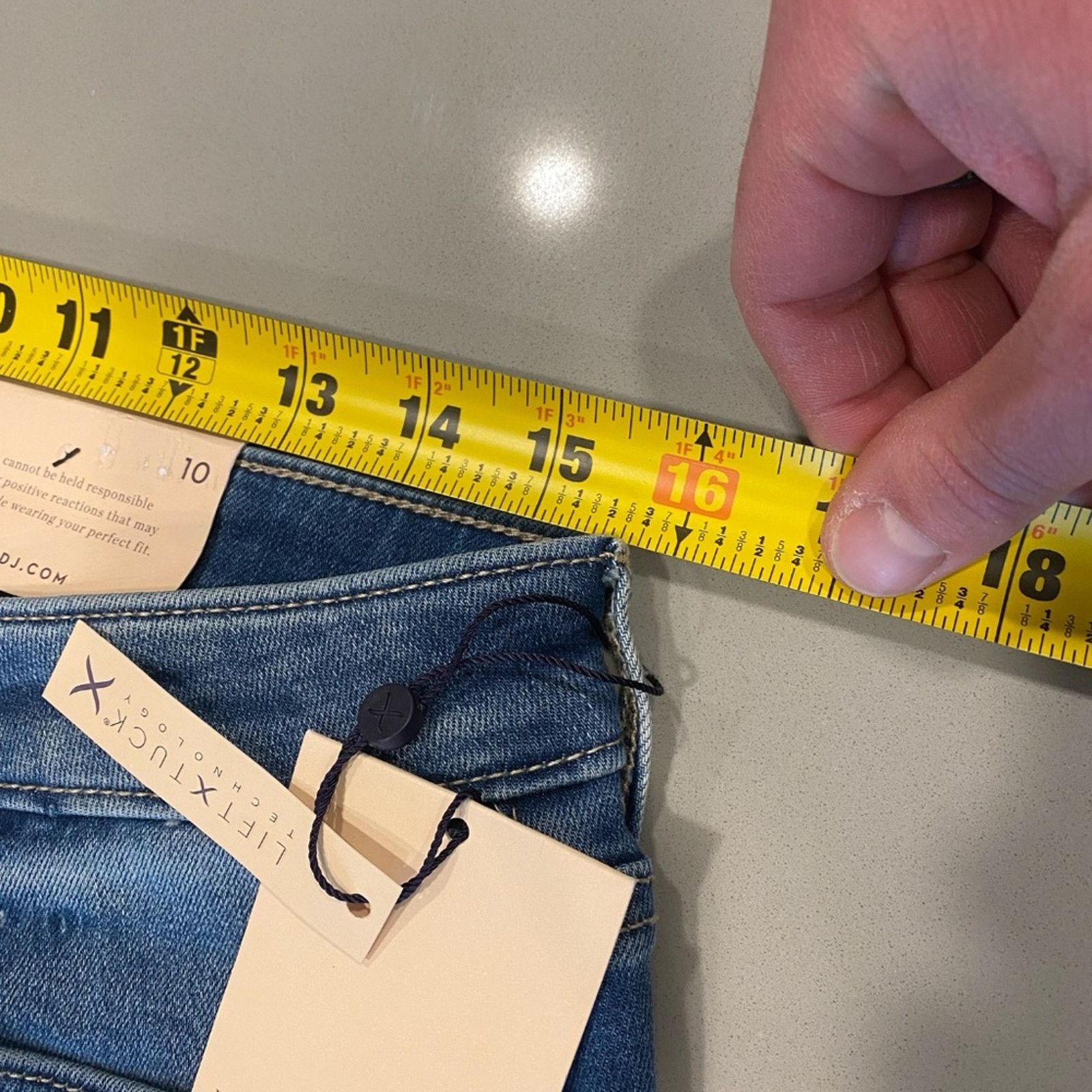 NYDJ NWT NYDJ Women's Relaxed Slender Lovesick Jeans - 10 Size 32" / US 10 / IT 46 - 11 Thumbnail