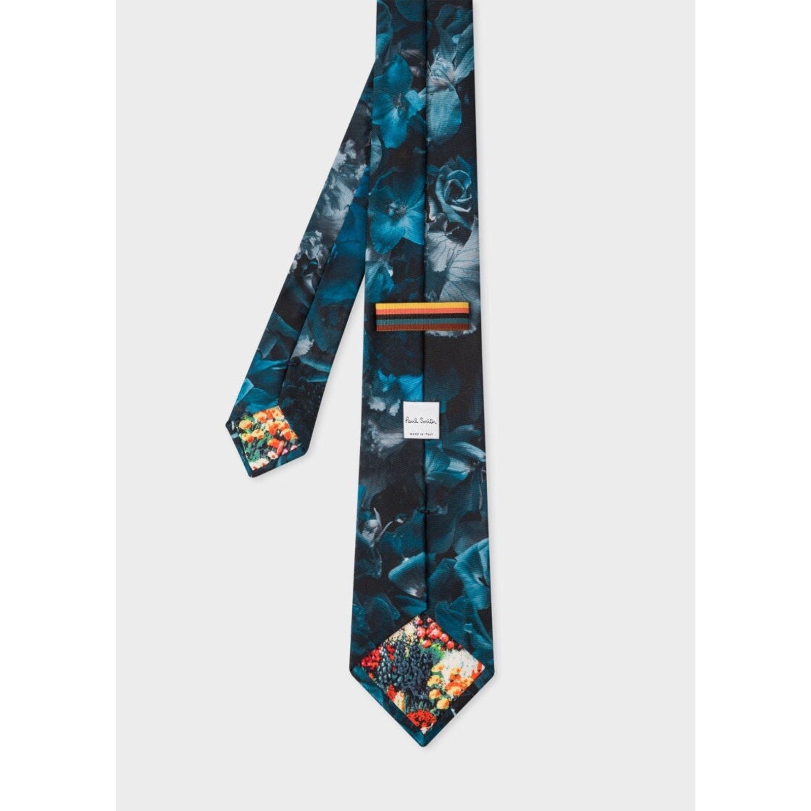 Paul Smith NWT PAUL SMITH $175 Abstract Floral Italian Silk Tie. Size ONE SIZE - 2 Thumbnail