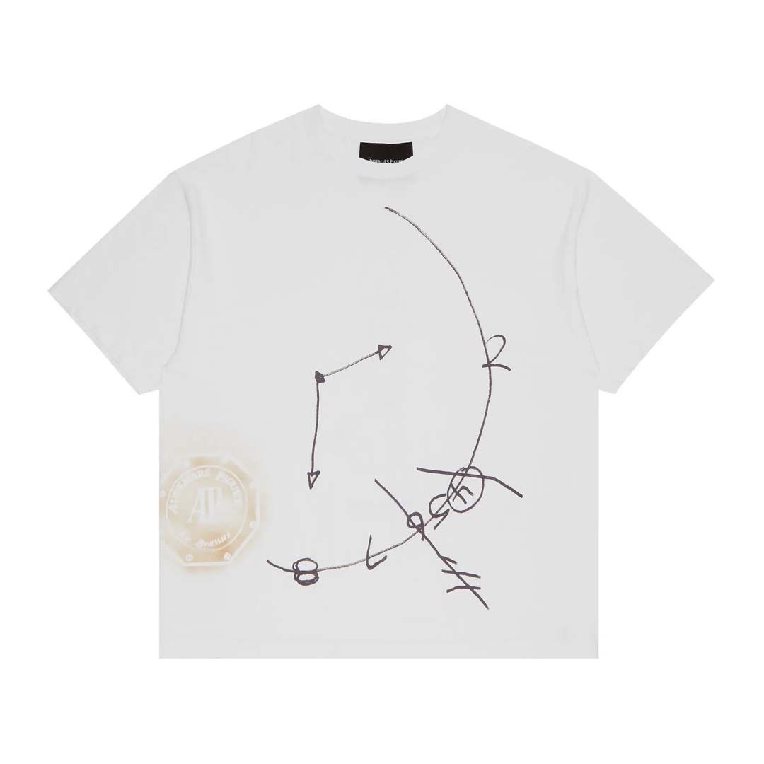 Travis Scott x Audemars Piguet Time Zones Tee White T-shirts Size US M / EU 48-50 / 2 - 1 Thumbnail