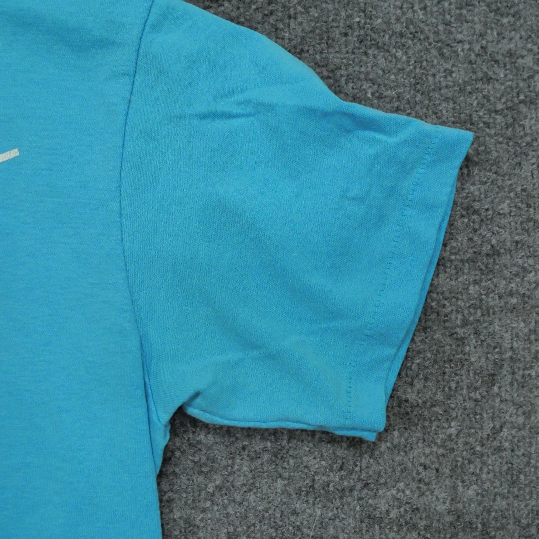 Fruit Of The Loom VINTAGE Fruit of the Loom T-Shirt Adult Small Blue Christian Graphic 80s 90s Shirt Mens S Regular Short Sleeve Crew Neck Logo Size US S / EU 44-46 / 1 - 4 Thumbnail