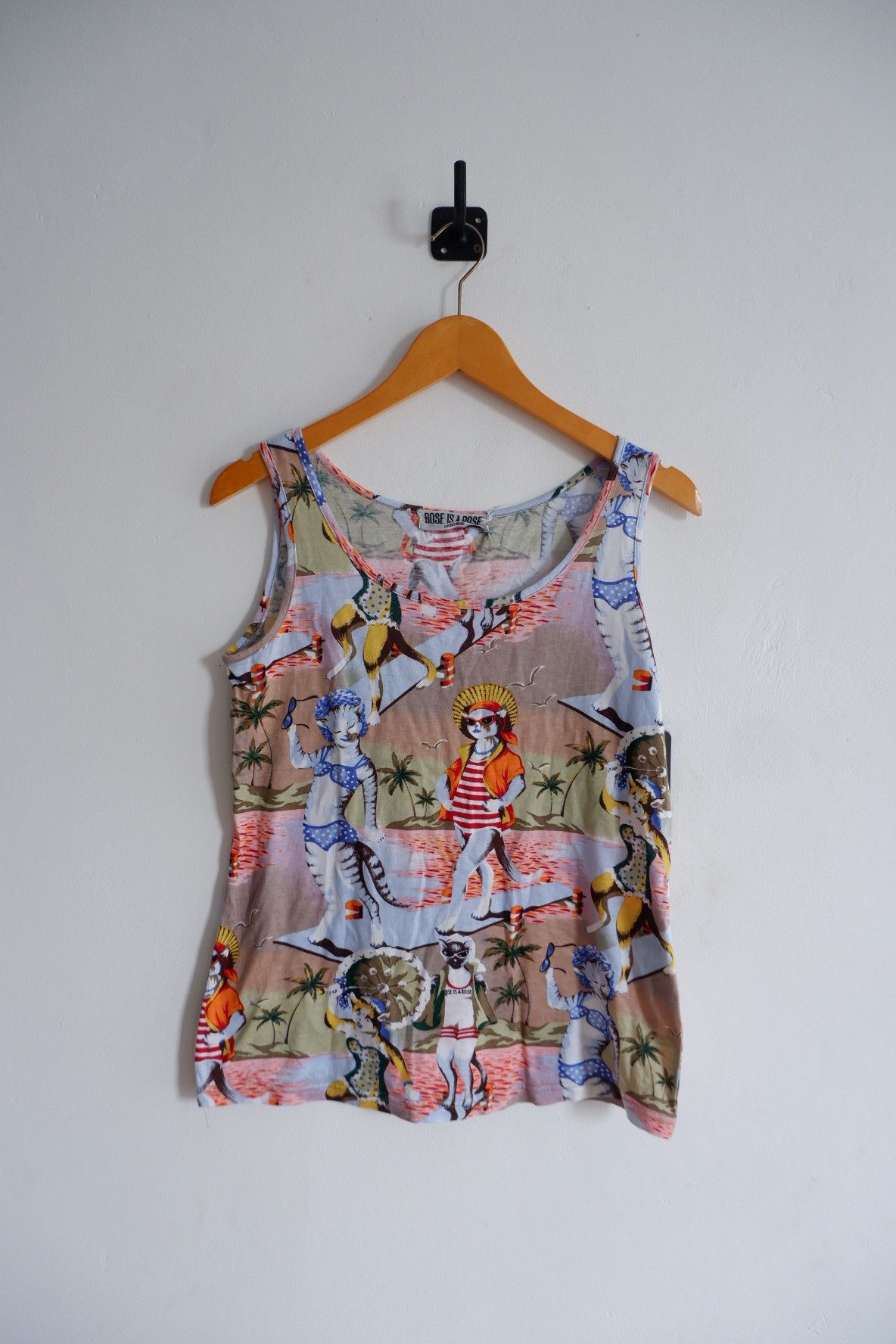 image of Archival Clothing x Hysteric Glamour Vintage Kyoko Higa Tank Top in Mix, Women's (Size Medium)