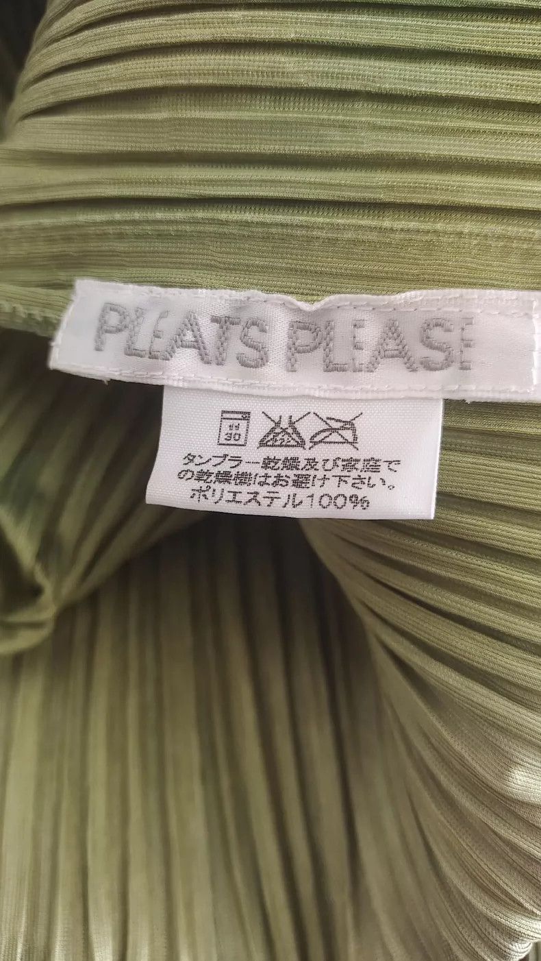Issey Miyake Issey Miyake size:4 Green vintage Glory luster two-tone lo Size XL / US 12-14 / IT 48-50 - 5 Thumbnail
