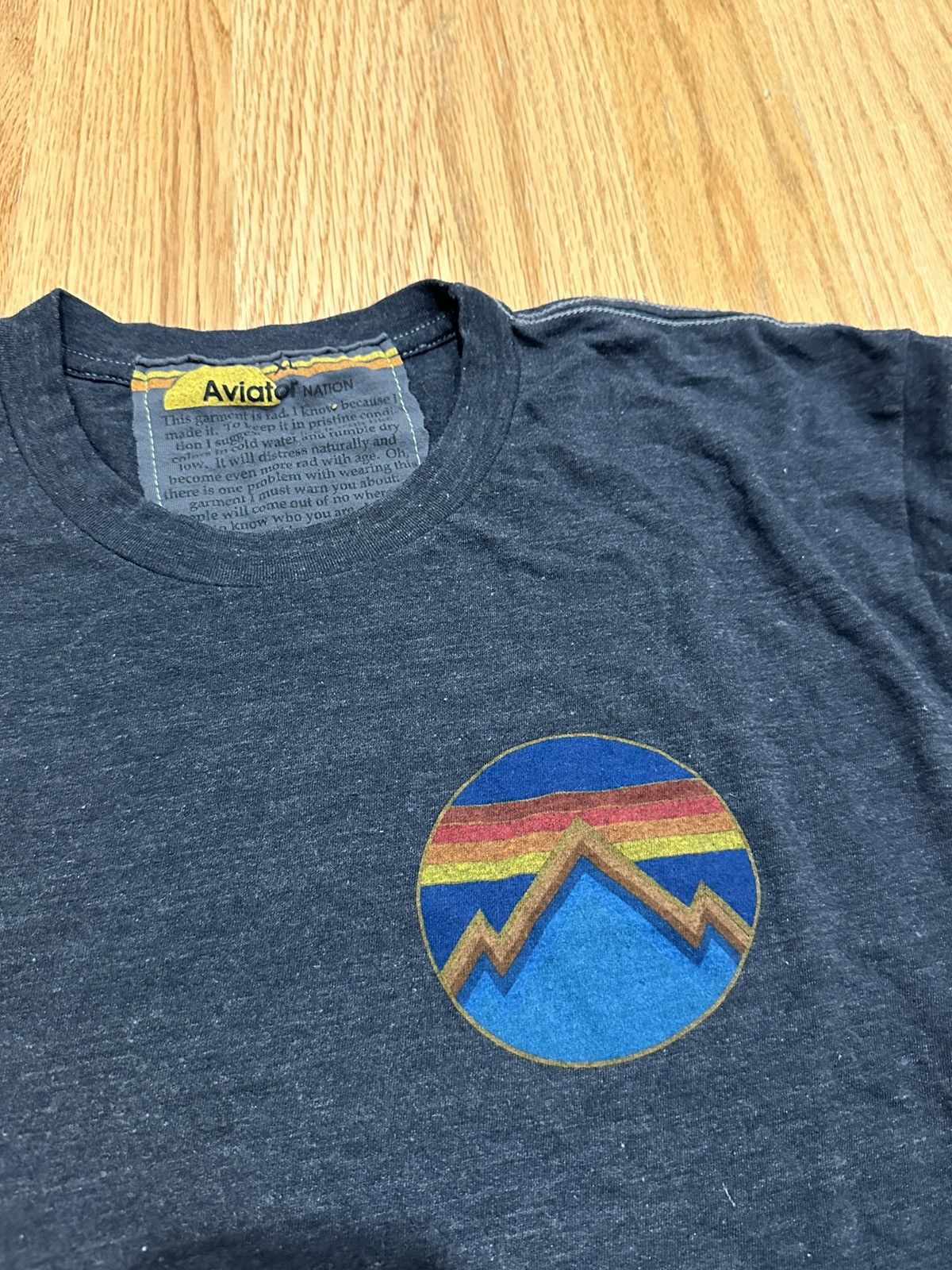 Aviator Nation Aviator Nation Graphic T Tshirt Shirt Single Stitch Logo Size US XL / EU 56 / 4 - 7 Thumbnail