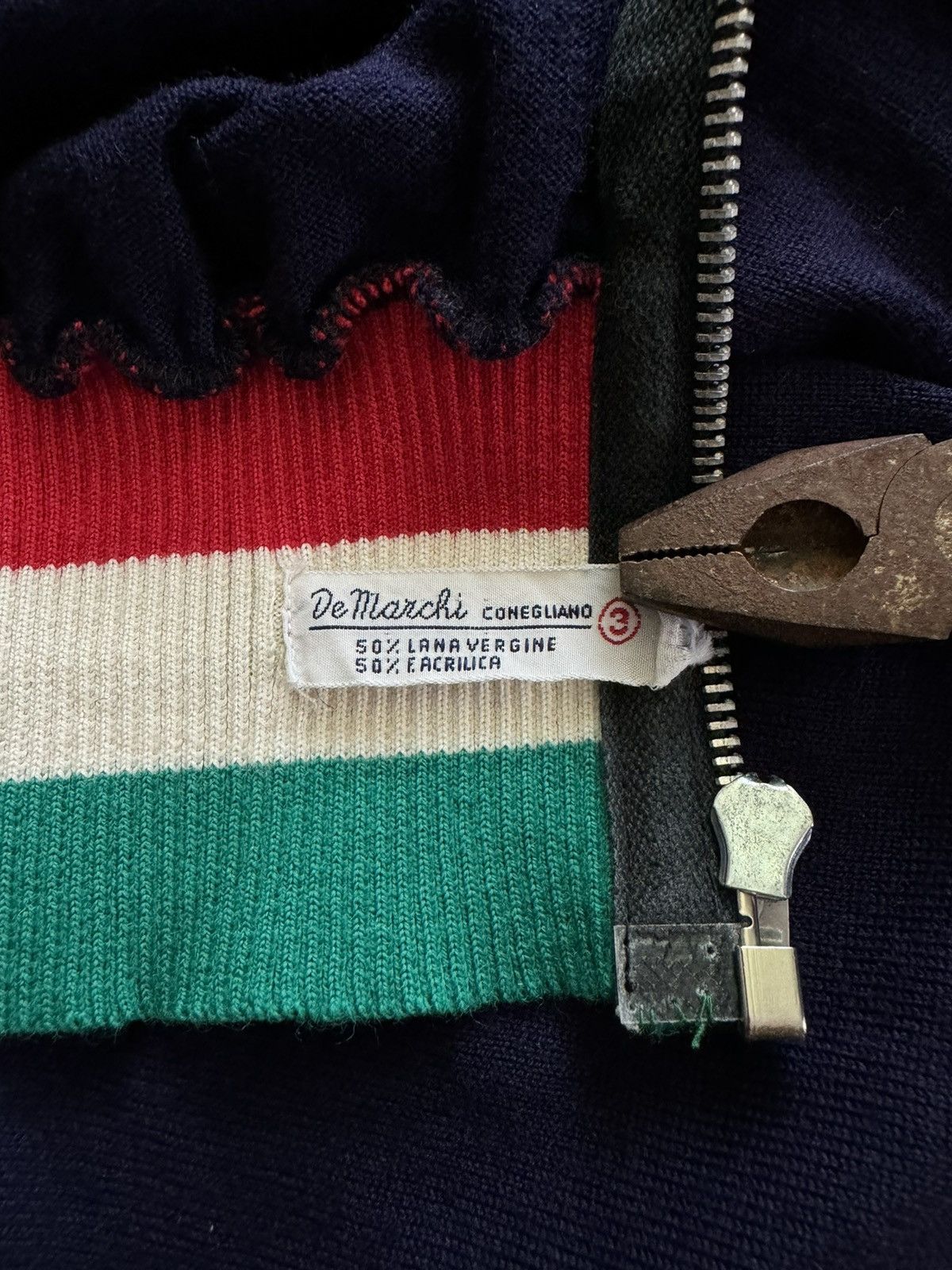 Vintage 1960s De Marchi Conegliano Italian Cycling Wool Suit Size US M / EU 48-50 / 2 - 9 Thumbnail