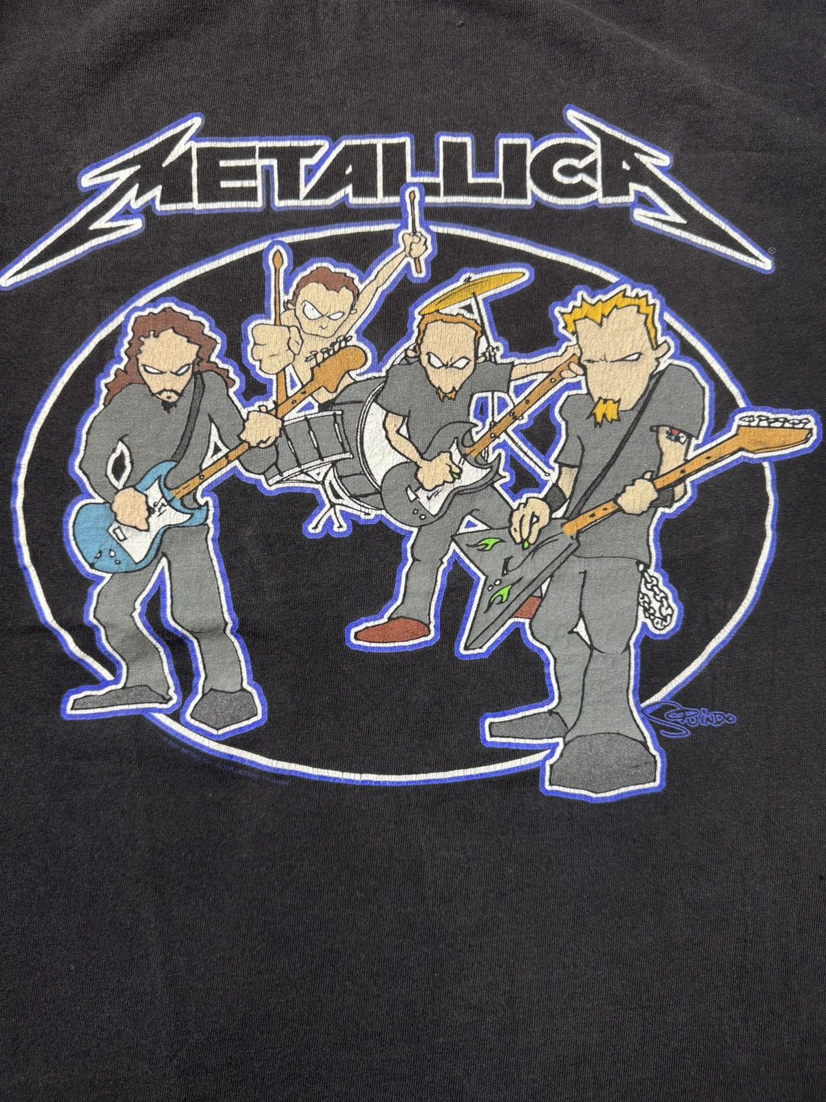 Band Tees Vintage Metallica Size US L / EU 52-54 / 3 - 2 Thumbnail