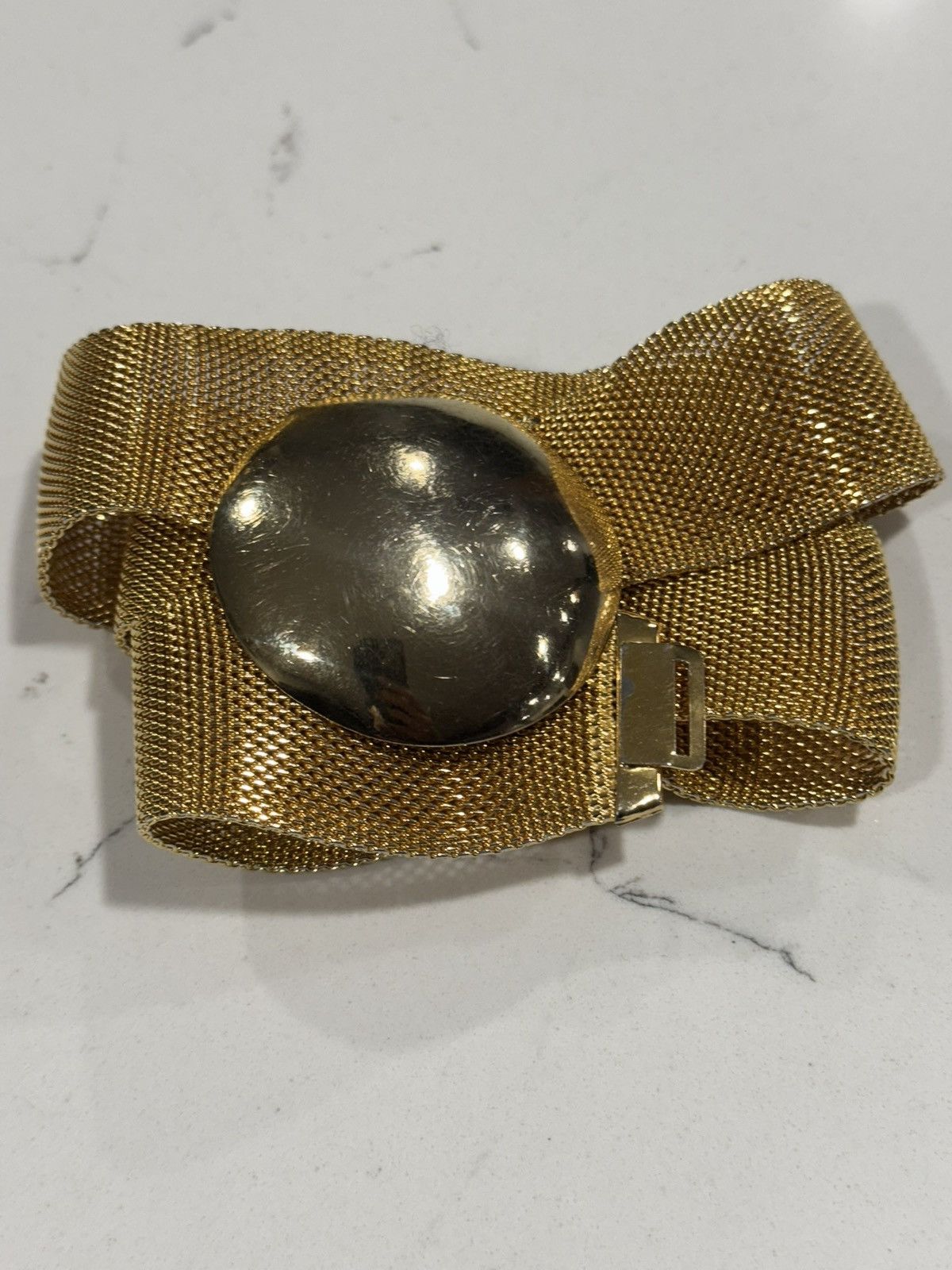 Christian Dior Monsieur Vintage Christian Dior gold-tone mesh belt Size ONE SIZE - 1 Thumbnail