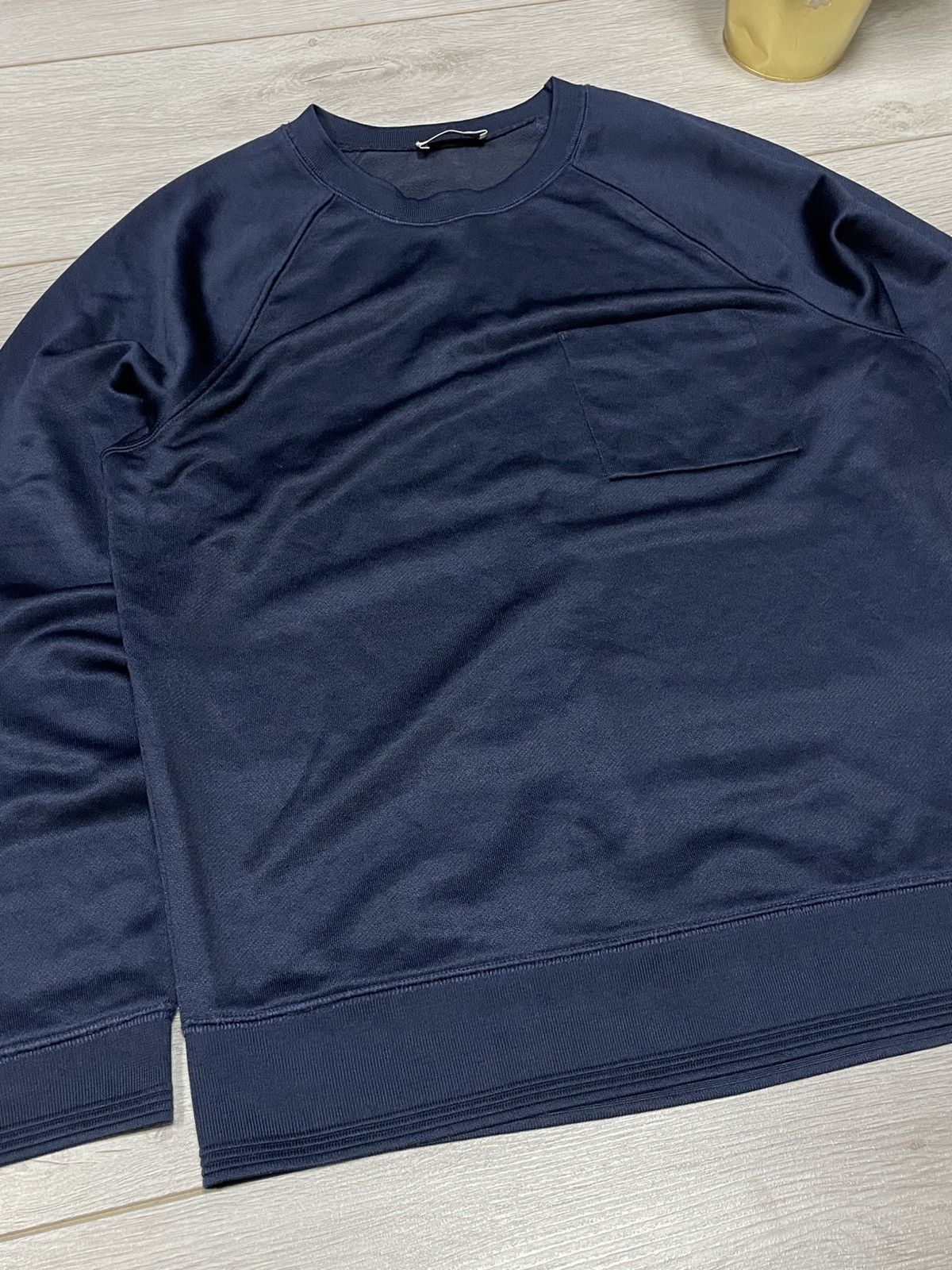 Acne Studios Acne Nylon Pocket Crewneck College Sharp CAW11 Size US S / EU 44-46 / 1 - 3 Thumbnail