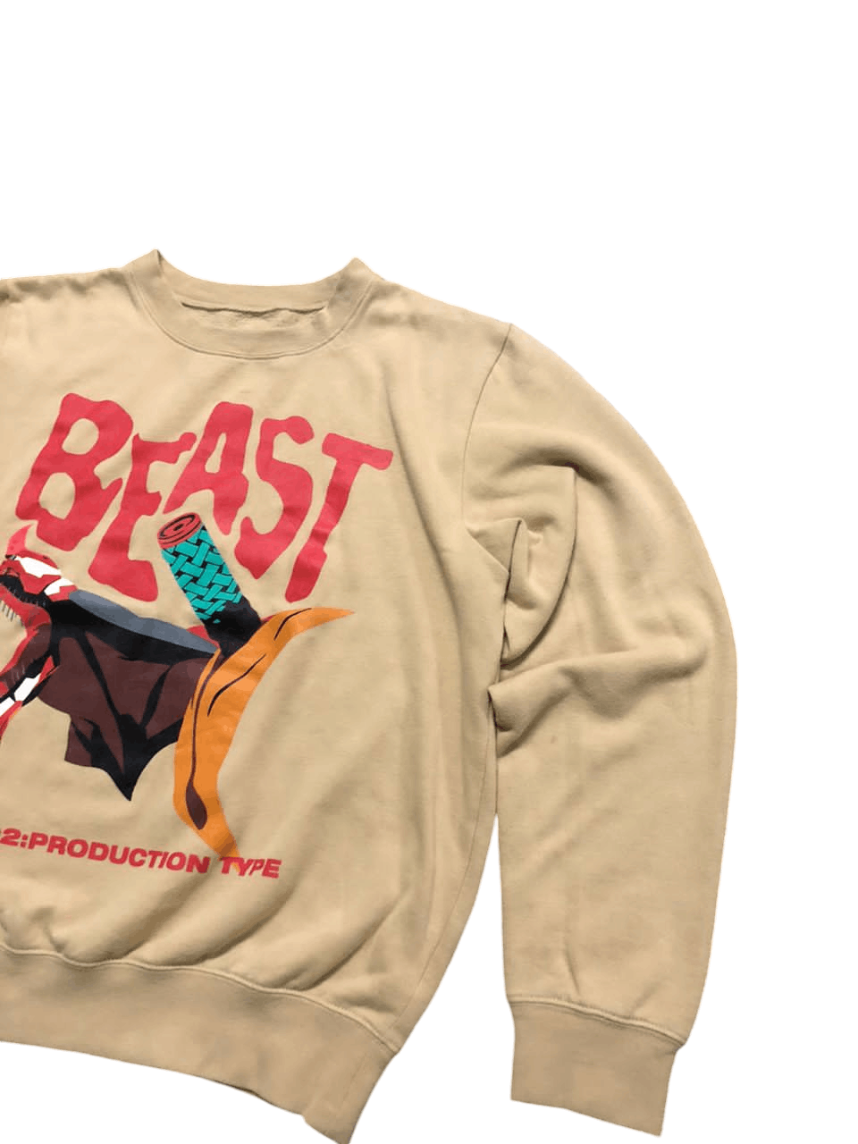 Anime The Beast Evagenlion 2.0 by Sega Sweatshirt Size US M / EU 48-50 / 2 - 3 Thumbnail