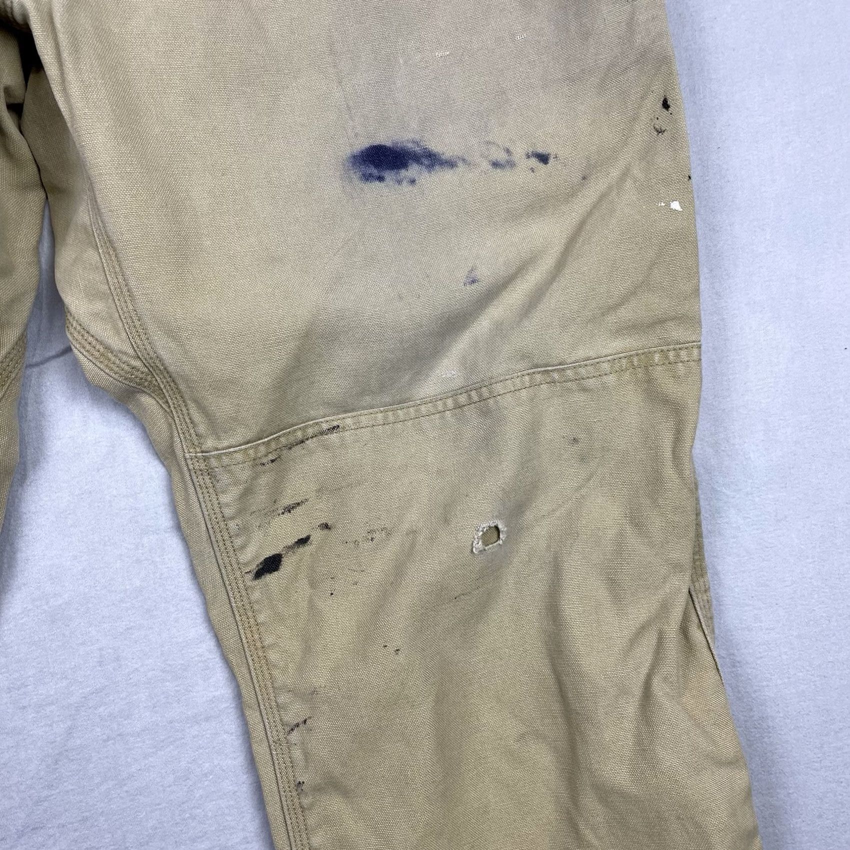 Patagonia Patagonia Pants Mens 34 Beige Iron Forge Hemp Canvas Double Knee Workwear Hiking Size US 34 / EU 50 - 6 Thumbnail