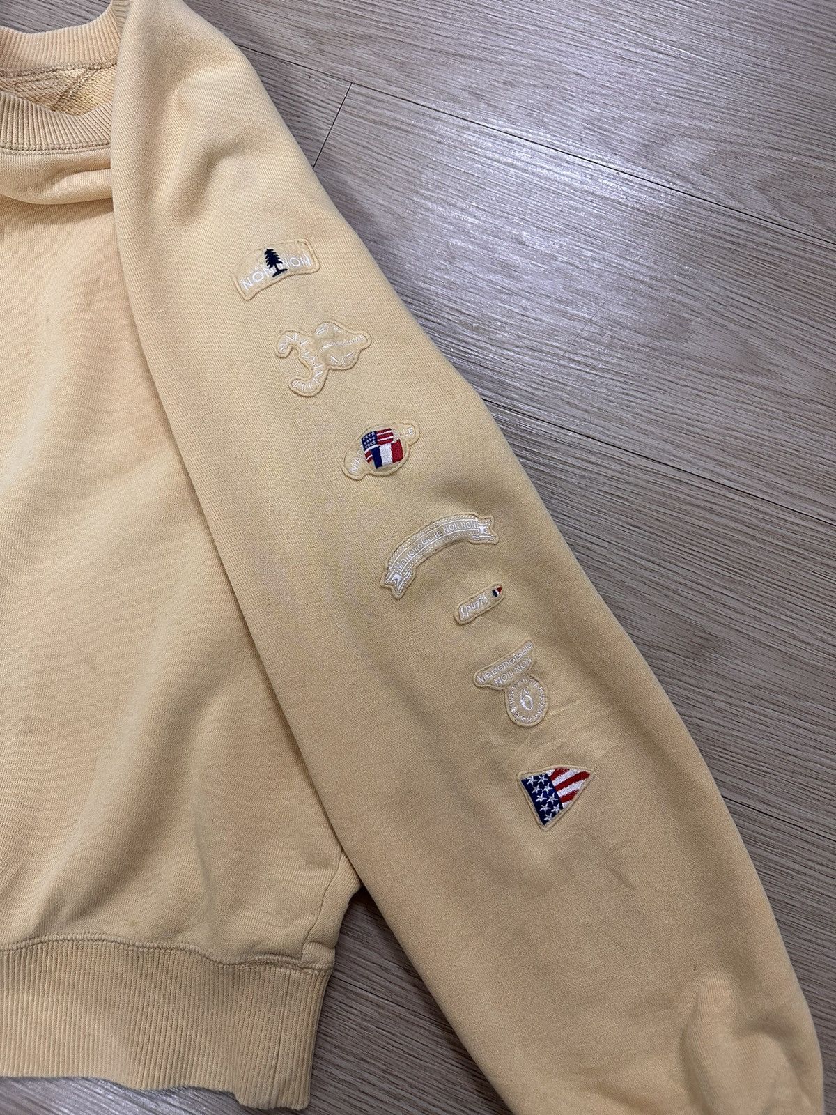 Issey Miyake × Mademoiselle Non Non × Vintage Rare Vintage Mademoiselle Non Non by Issey Miyake Sweatshirt Size US S / EU 44-46 / 1 - 6 Thumbnail