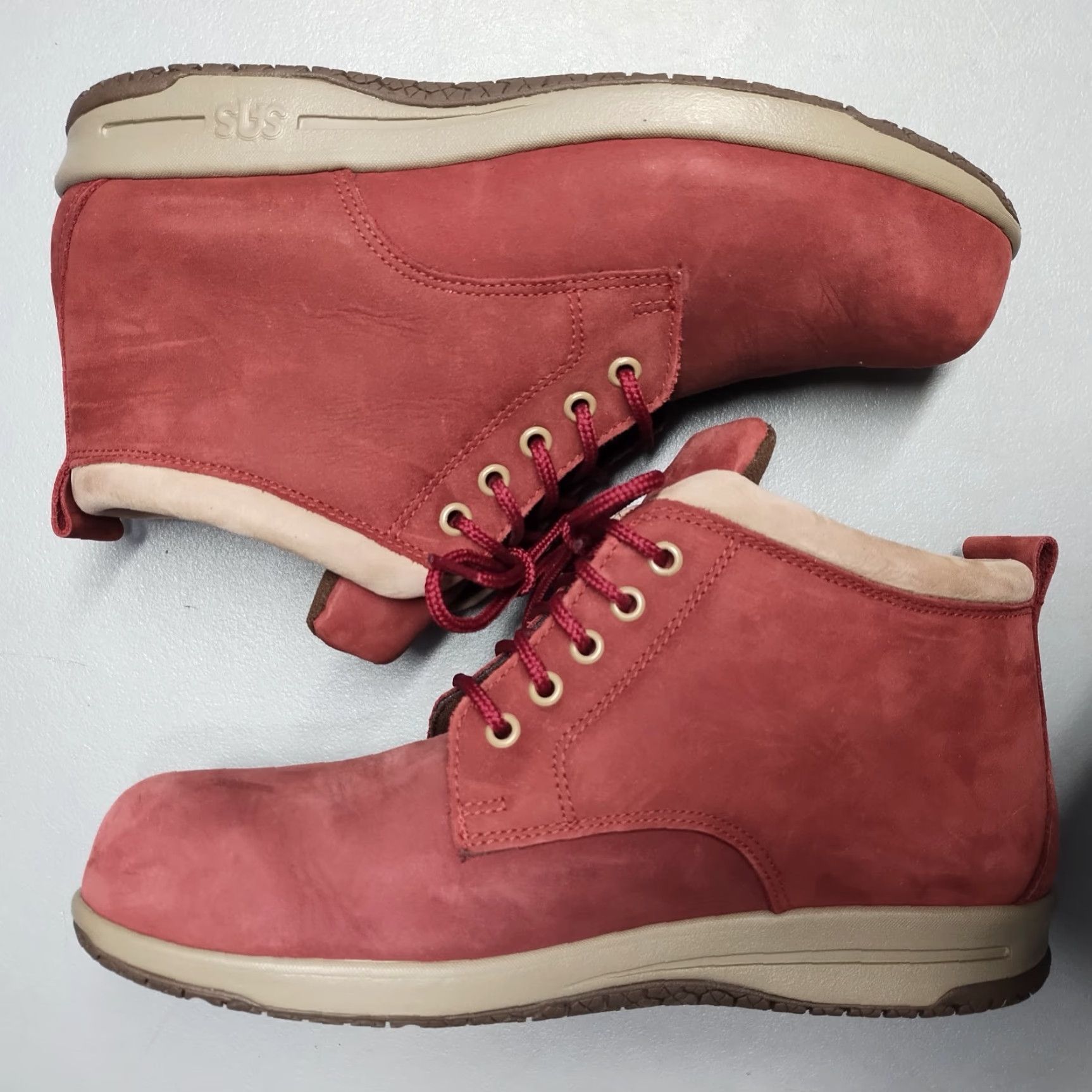 SAS SAS Gretchen Chukka Boots Womens Size 8.5 Multicolor Leather Slip Resistant Lace Up EUC Travel Workwear Casual SAS Tripad Boots Size US 9 / IT 39 - 4 Thumbnail