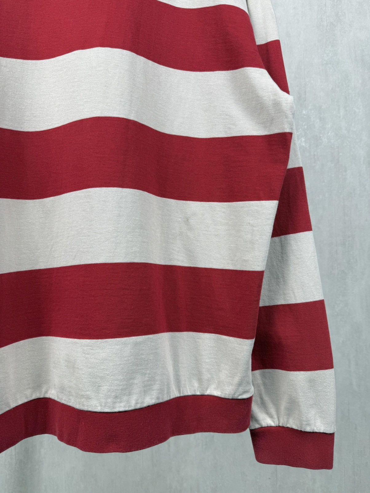 Margaret Howell Margaret Howell MHL Men’s Striped Cotton Sweatshirt Size M Size US M / EU 48-50 / 2 - 11 Thumbnail