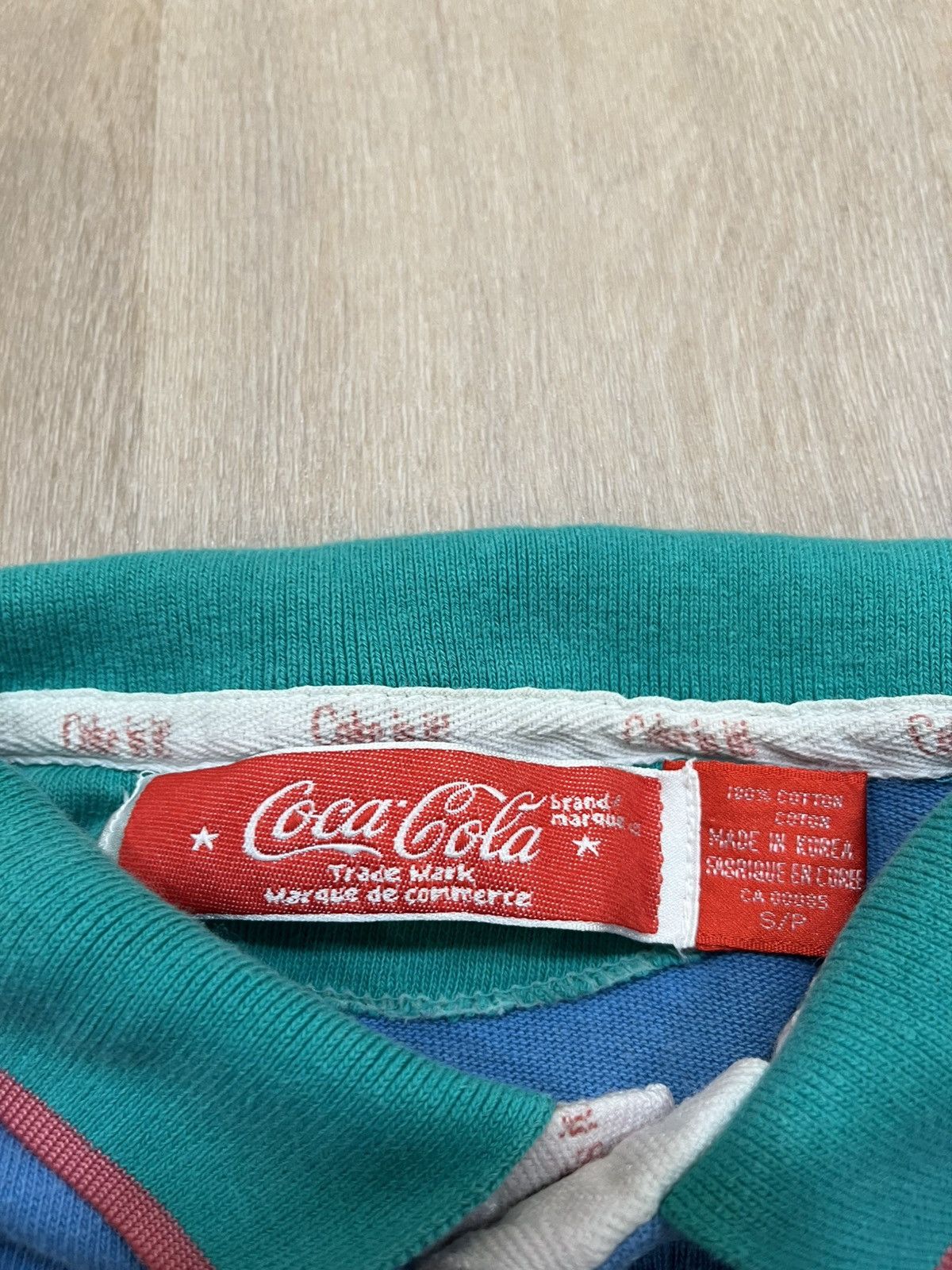 Vintage Vintage Coca-Cola Rugby Long Sleeve Size US S / EU 44-46 / 1 - 5 Thumbnail