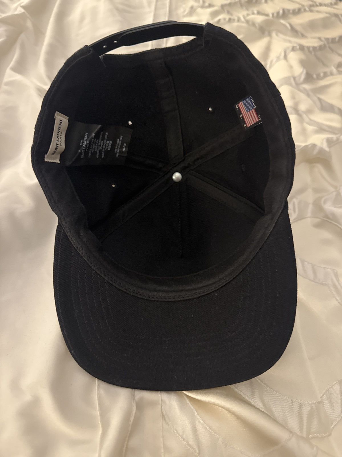 Saint Laurent Paris Saint Laurent Paris Hollywood Palladium Cap Size ONE SIZE - 4 Thumbnail