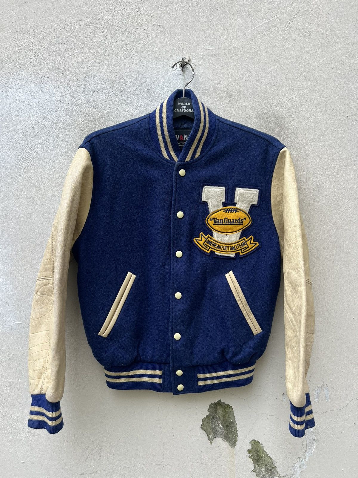 Vintage Vintage 80s Van Jac Japan Streetwear Varsity Bomber Jacket Size US M / EU 48-50 / 2 - 6 Thumbnail