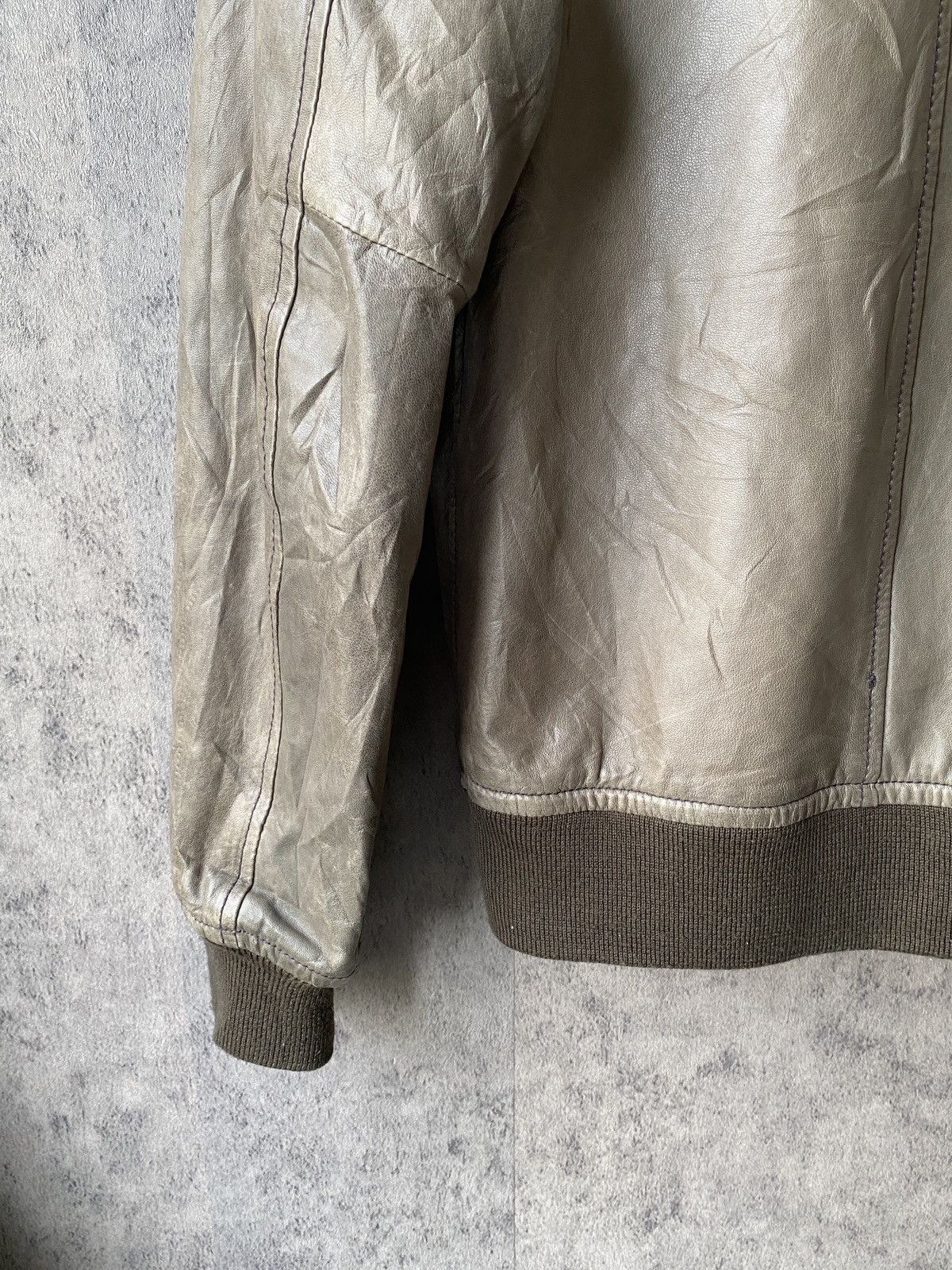 Journal Standard Journal Standard Sheep Skin Leather Patina Design Hoodie Size US M / EU 48-50 / 2 - 13 Thumbnail