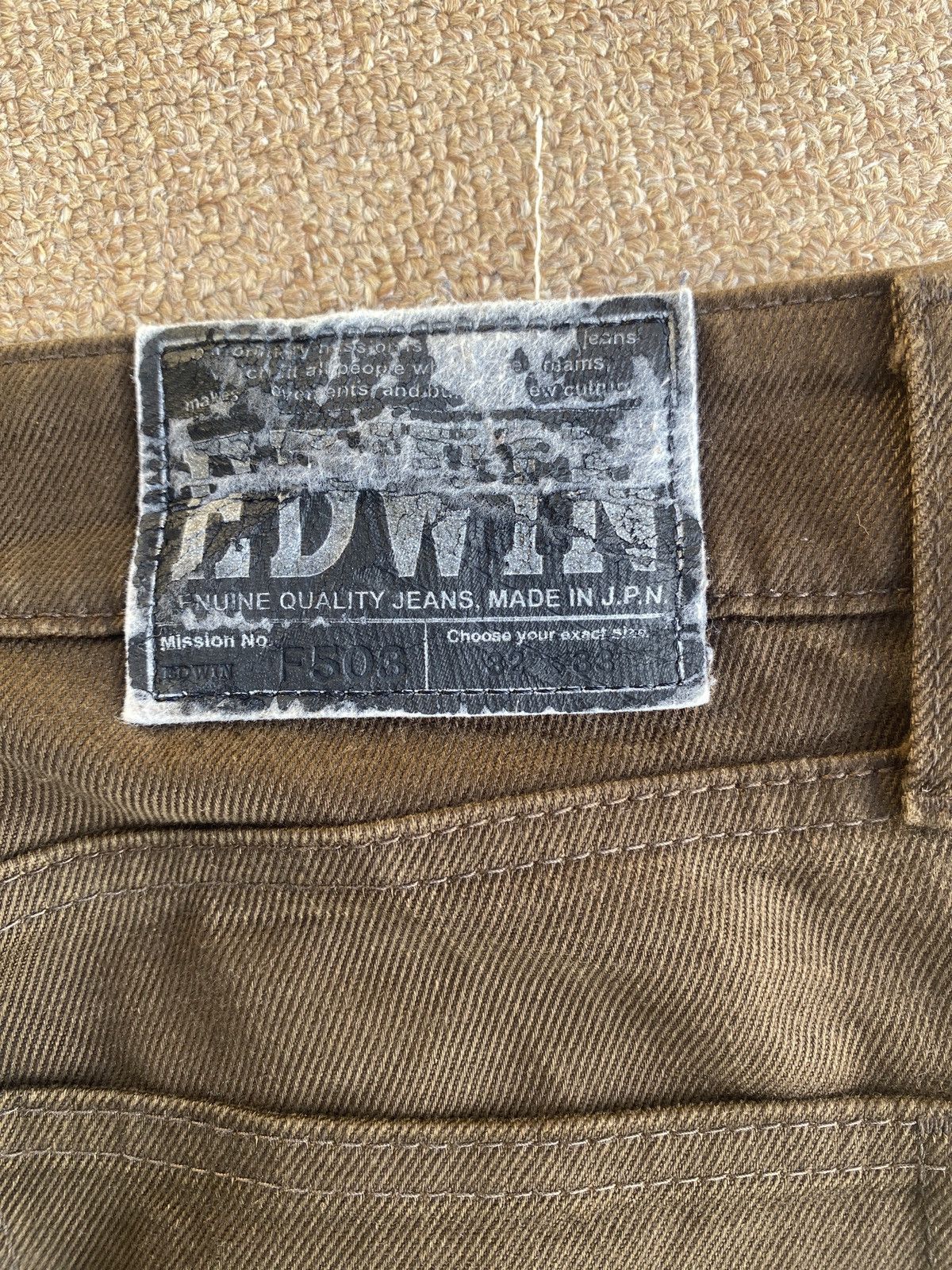 Edwin × PPFM Vintage edwin 503 regular cut denim Size US 32 / EU 48 - 7 Thumbnail