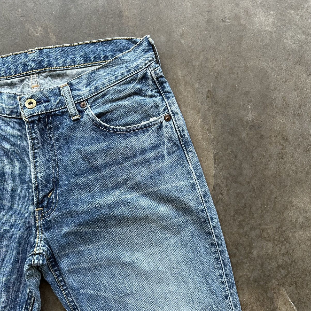 Levi's Vintage Levi’s 502 Distressed Faded Denim Jean Pant W30 Size US 30 / EU 46 - 4 Thumbnail