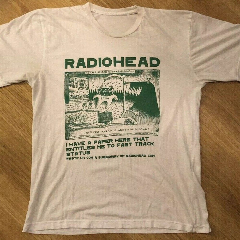 Other Vtg style Radiohead Paranoid Android T shirt Size US M / EU 48-50 / 2 - 1 Preview