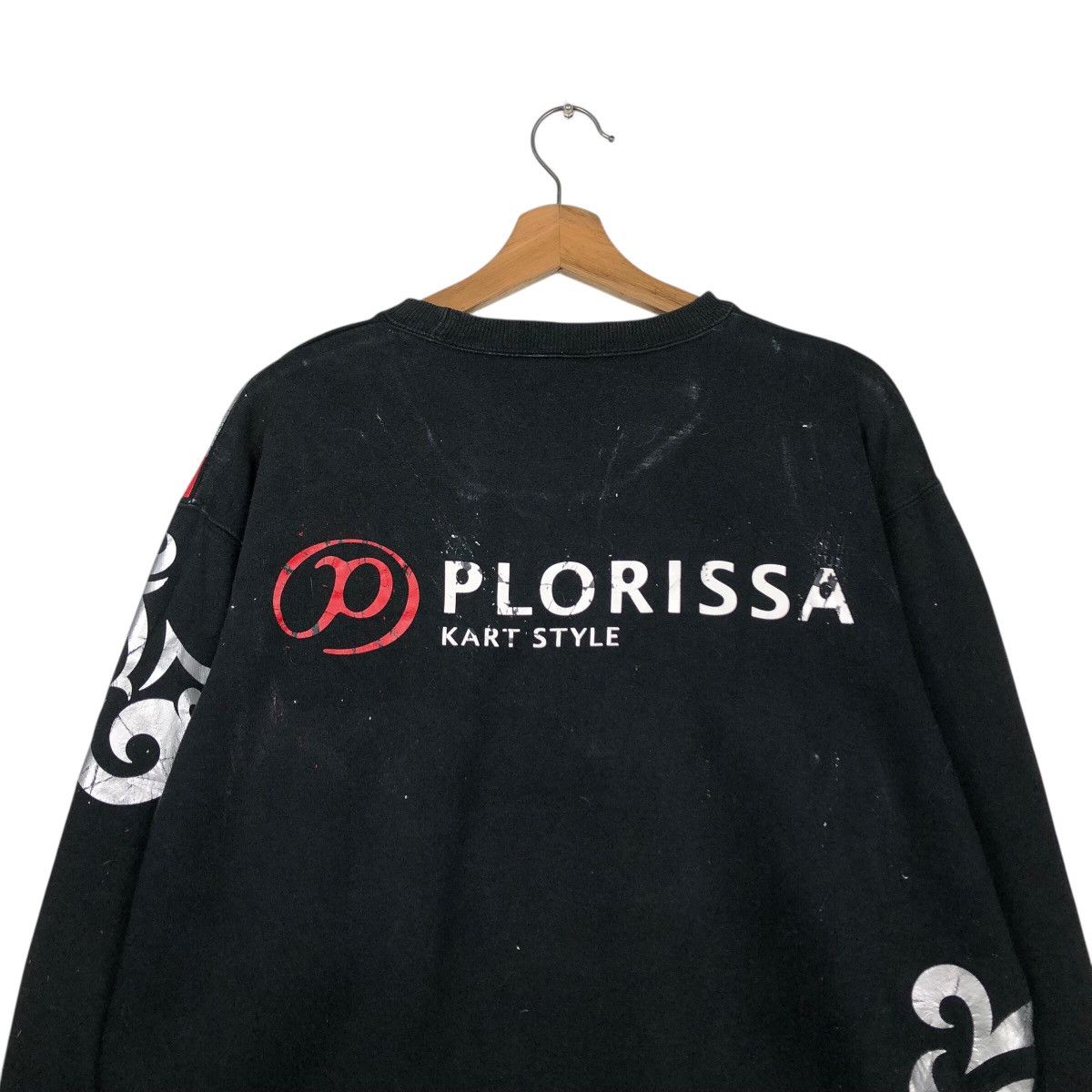 Other 📌Vintage Sweatshirt Plorissa Kart Style Punk Design Biker Size US L / EU 52-54 / 3 - 10 Thumbnail